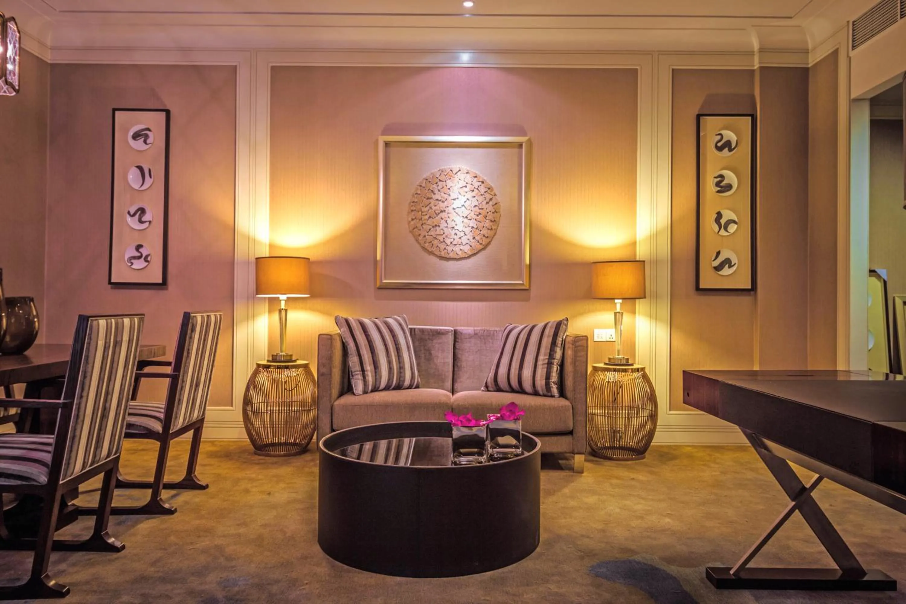 Seating area in I Hotel Batam