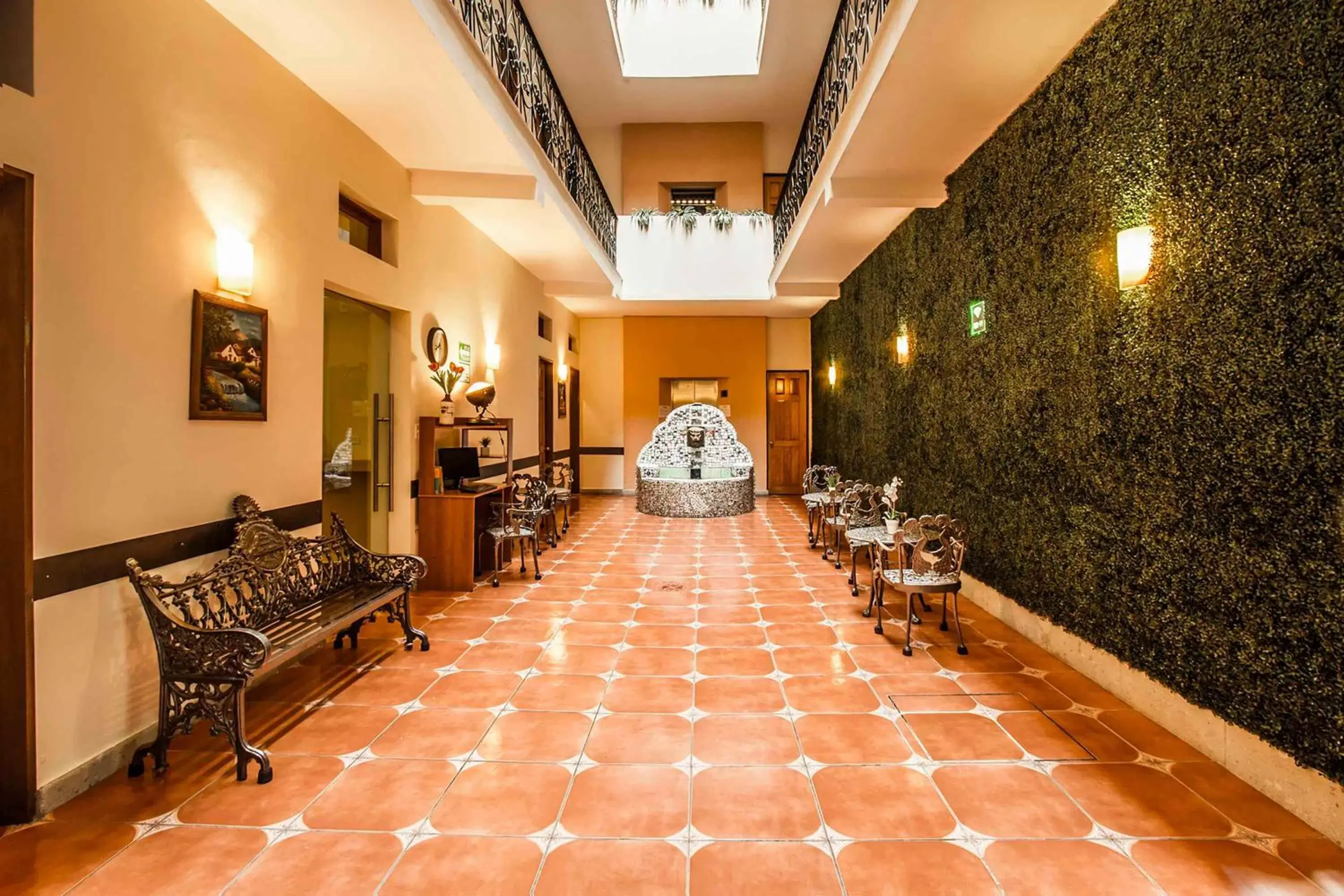 Lobby or reception in Hotel Templo Mayor