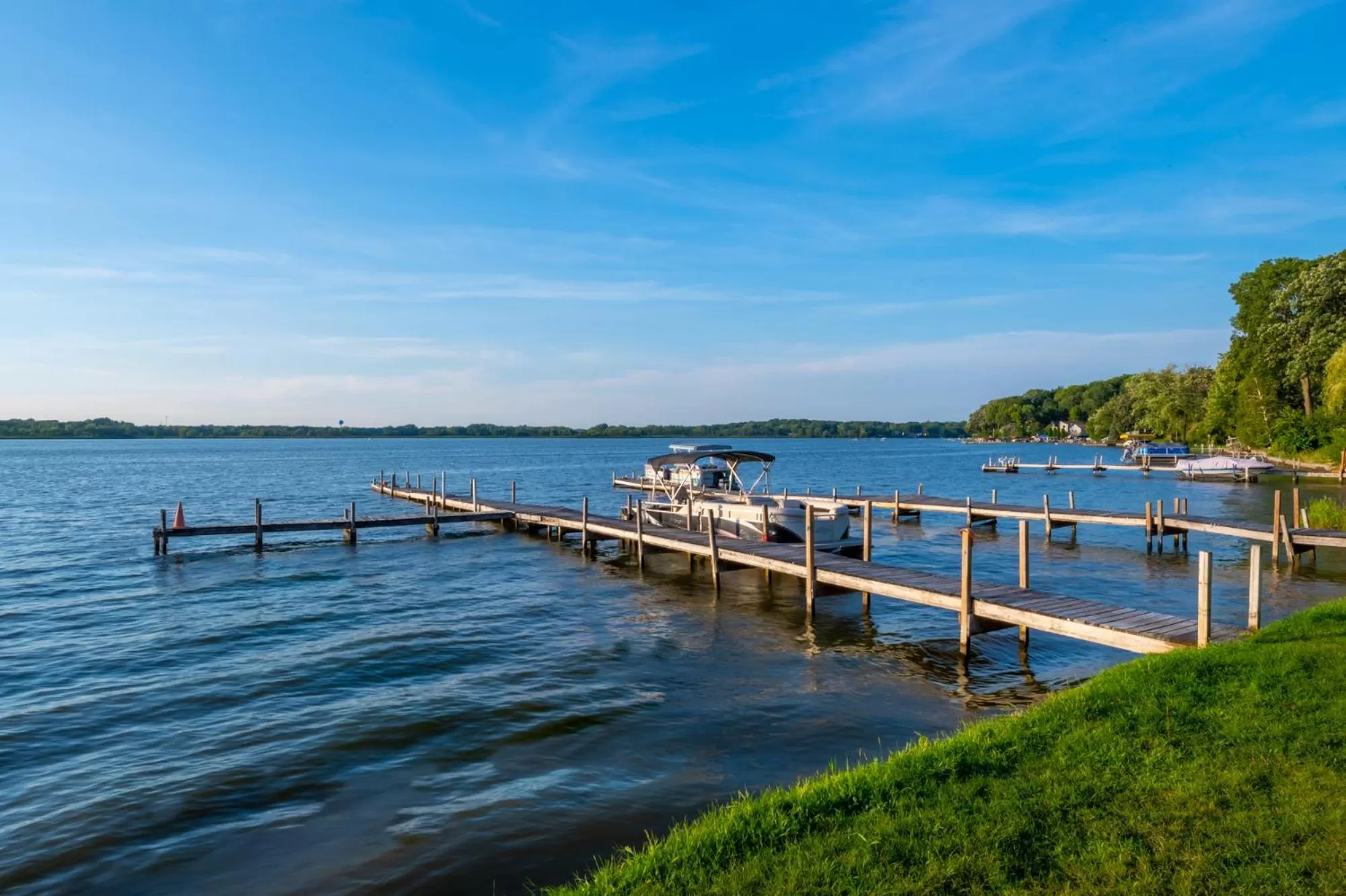 Lake view in Randolph Hotel