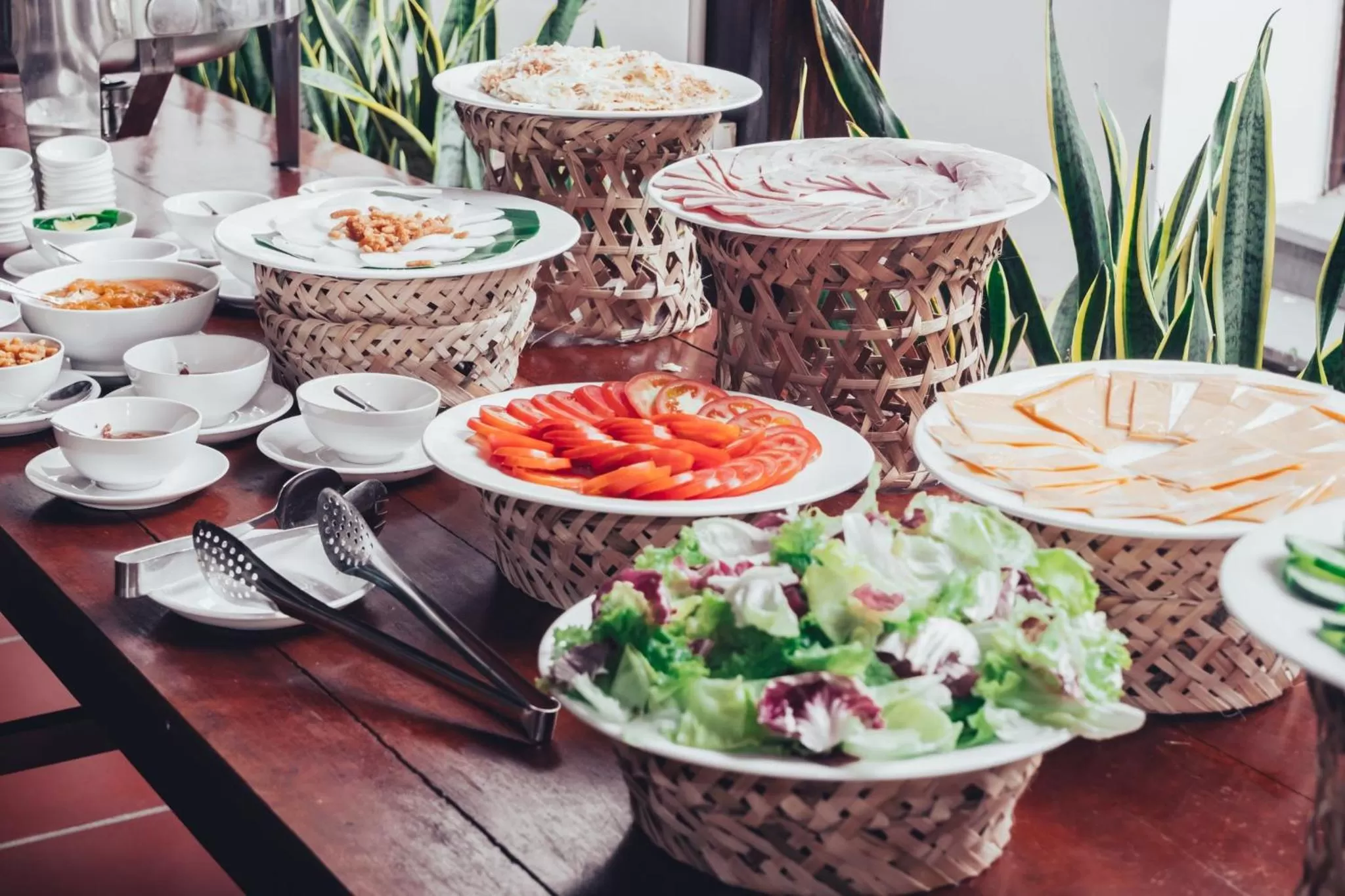 Restaurant/places to eat in Riverside Bamboo Resort Hoi An