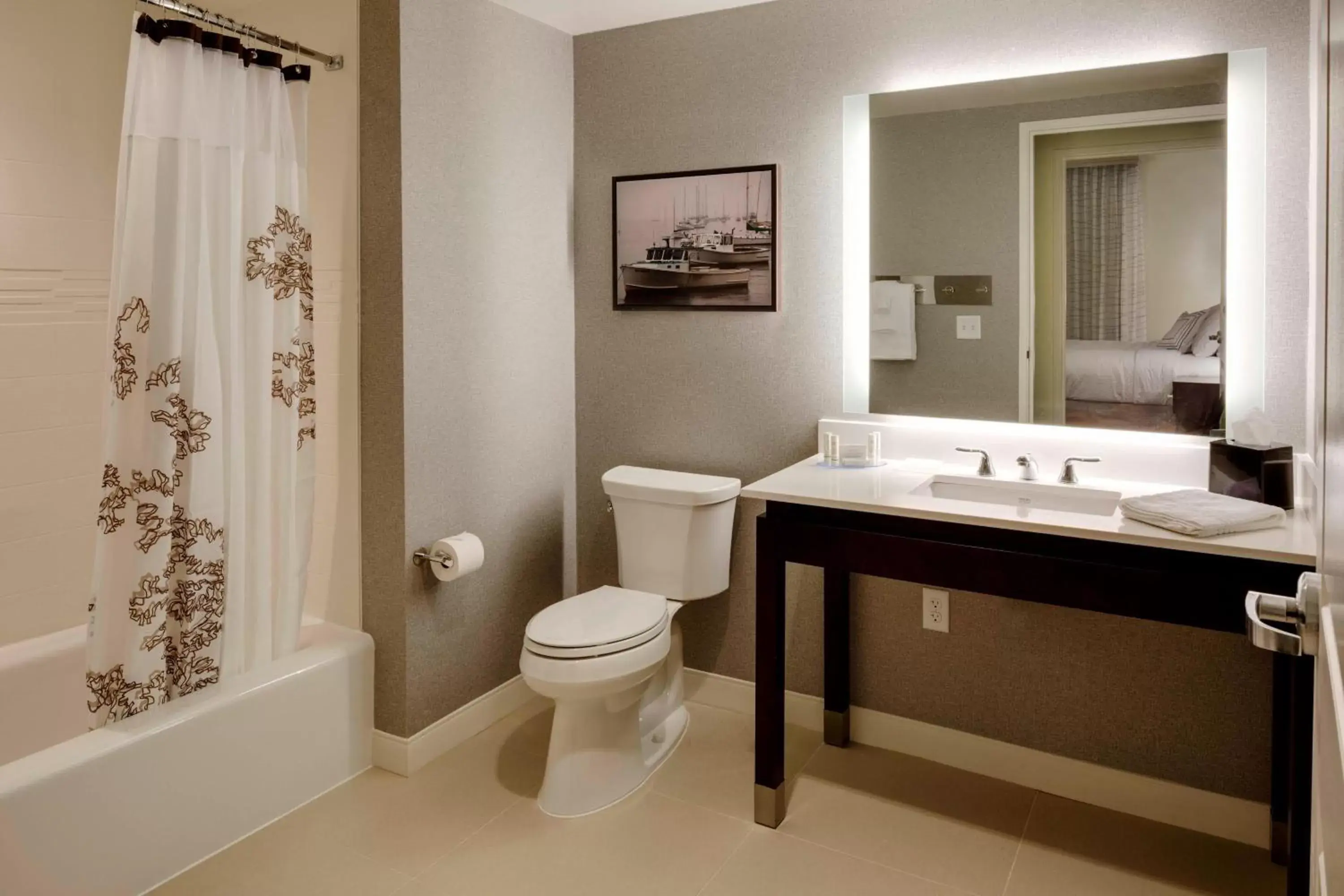 Bathroom in Residence Inn by Marriott Bath Brunswick Area
