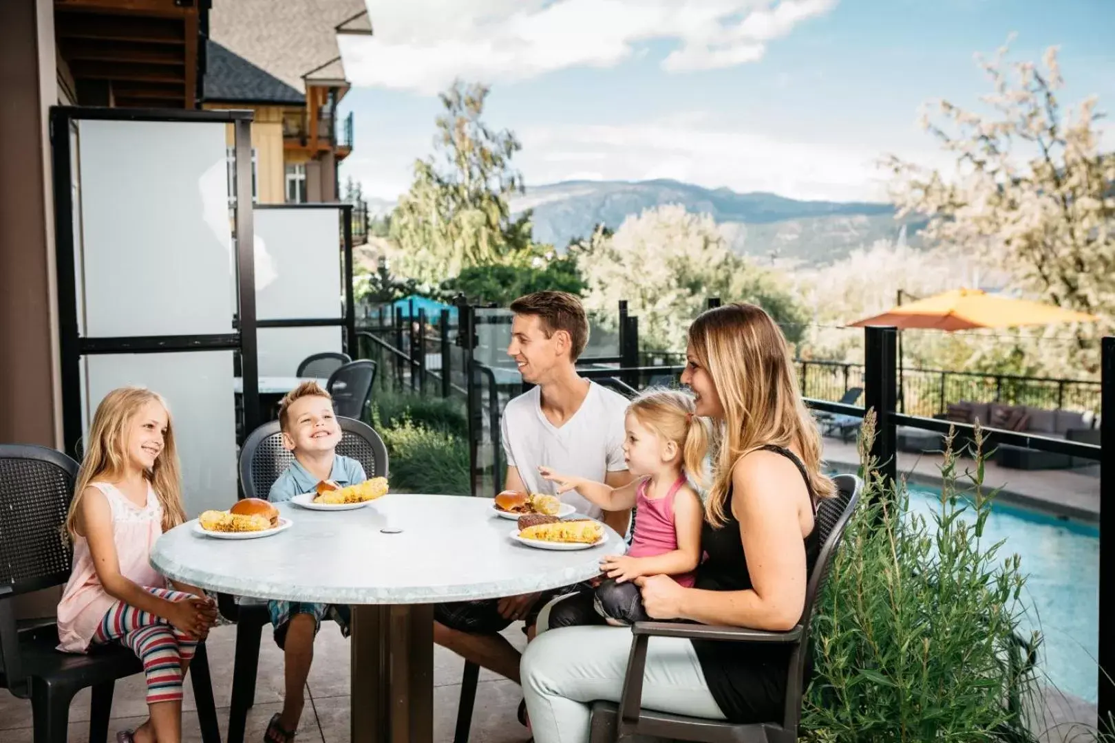 Patio in Summerland Waterfront Resort & Spa