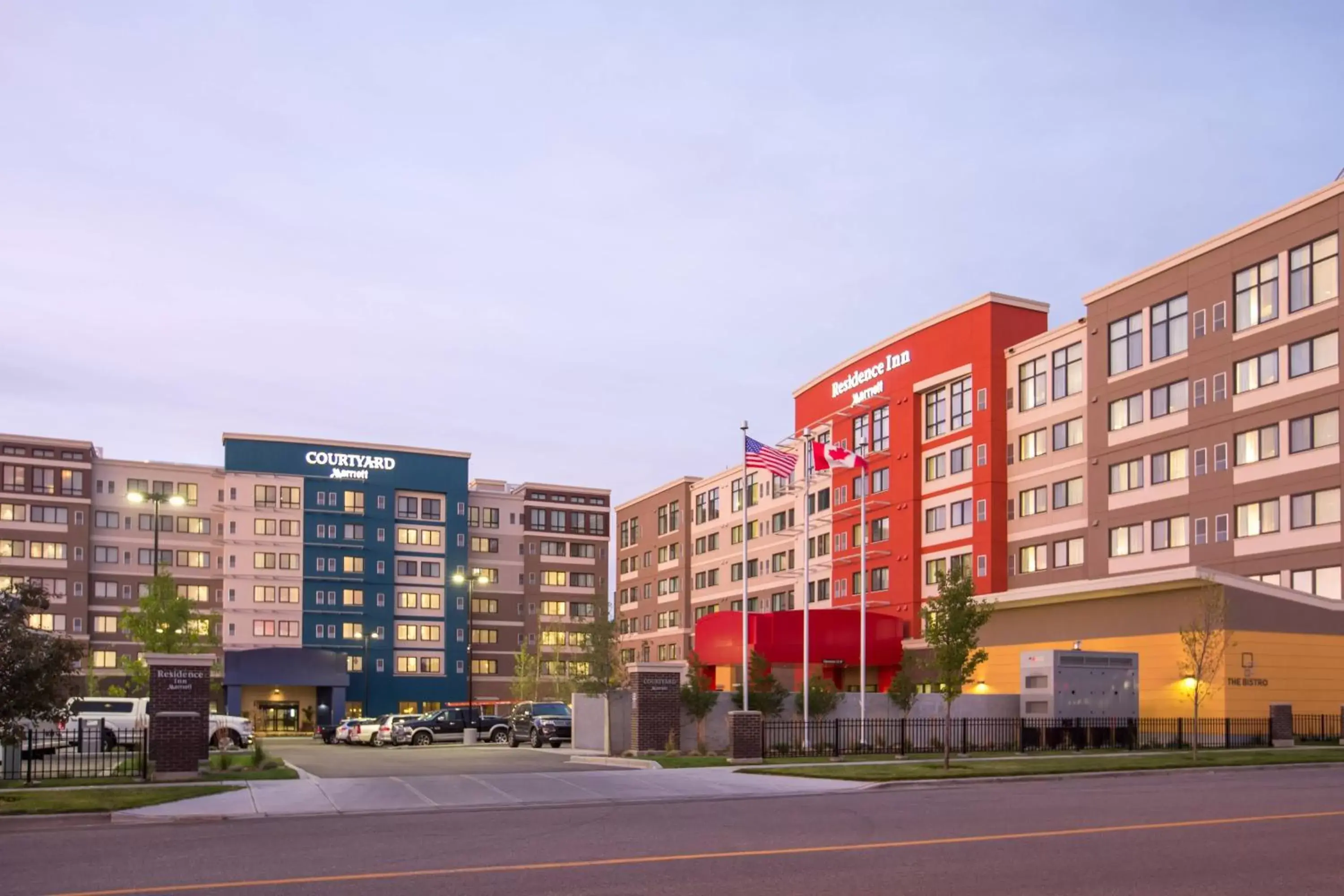 Property building in Courtyard by Marriott Calgary South