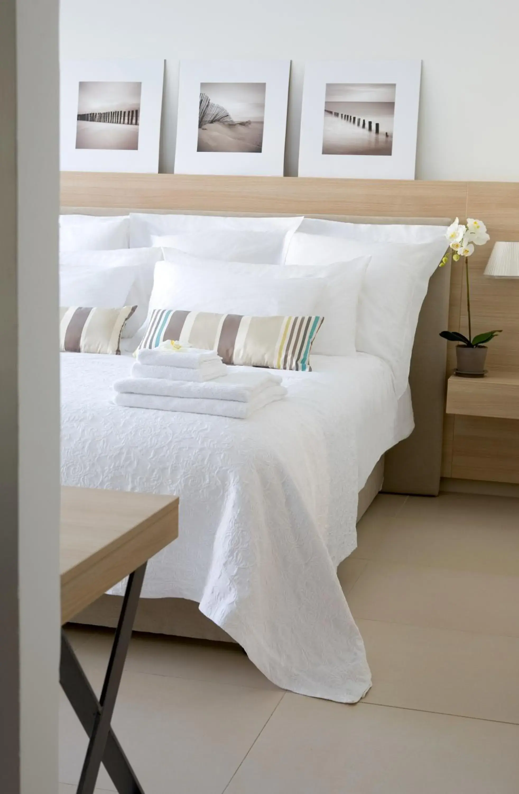 Bed in Sentido Sandy Beach Hotel & Spa