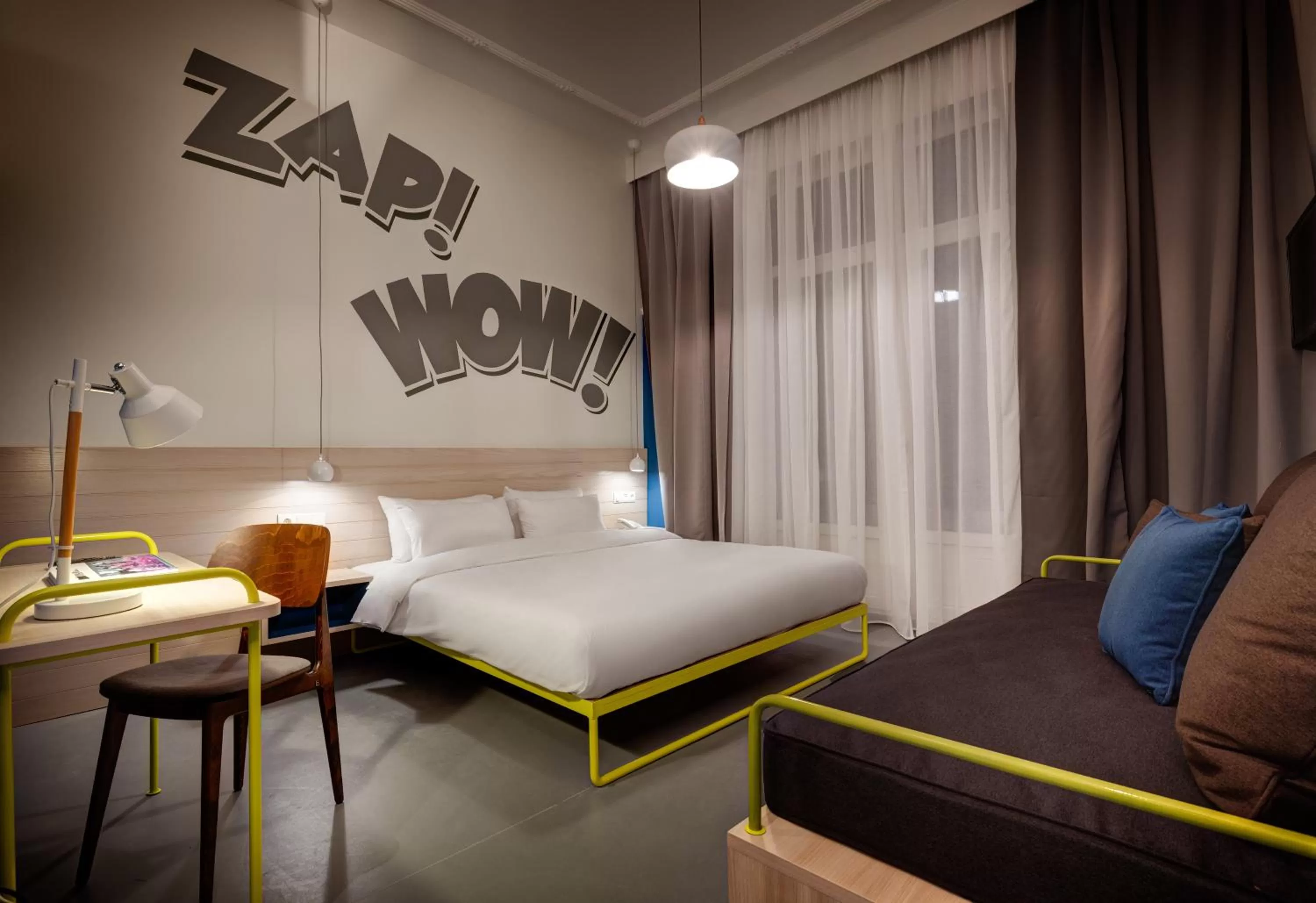 Bed in Colors Urban Hotel Thessaloniki