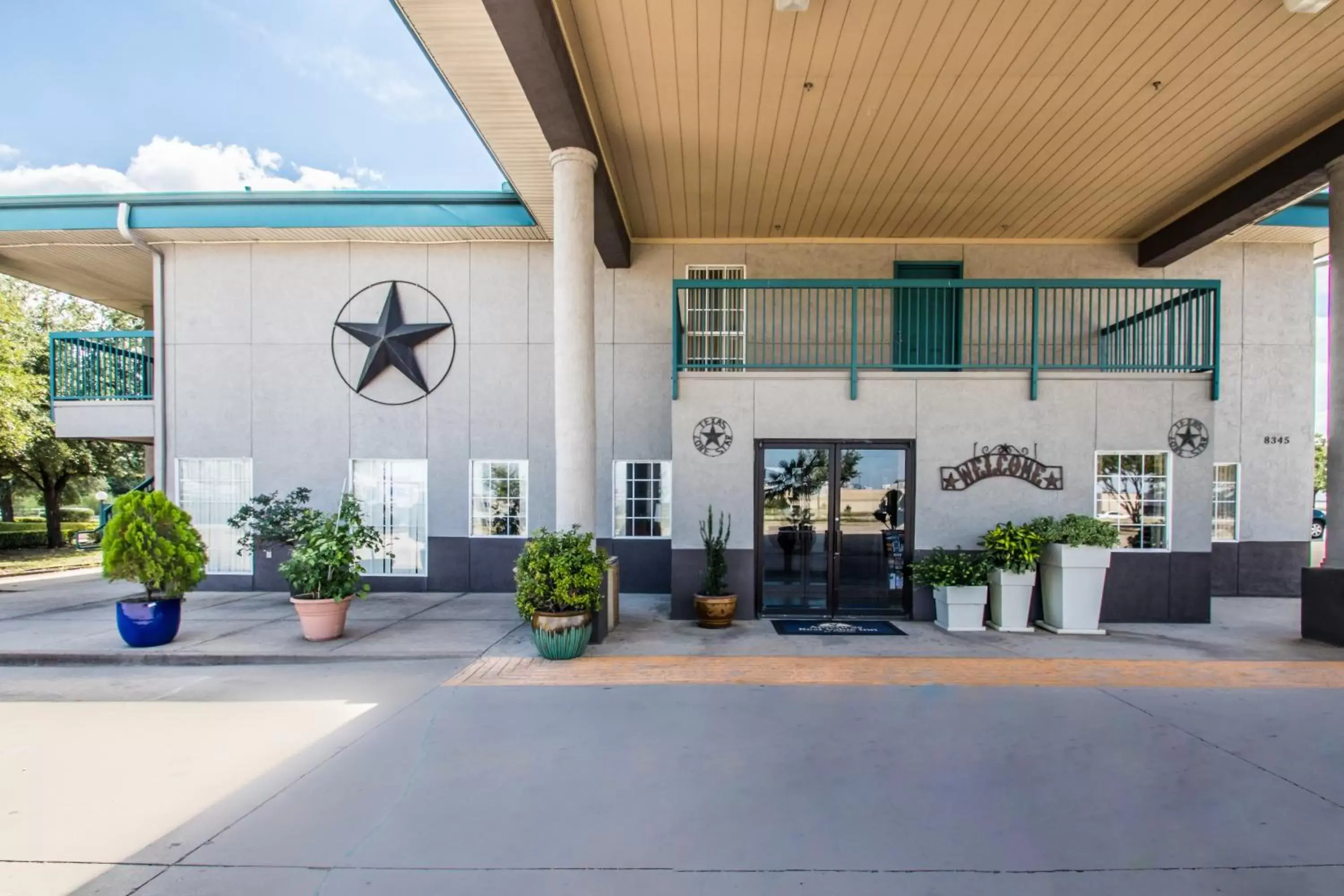 Property building in Americas Best Value Inn - Fort Worth
