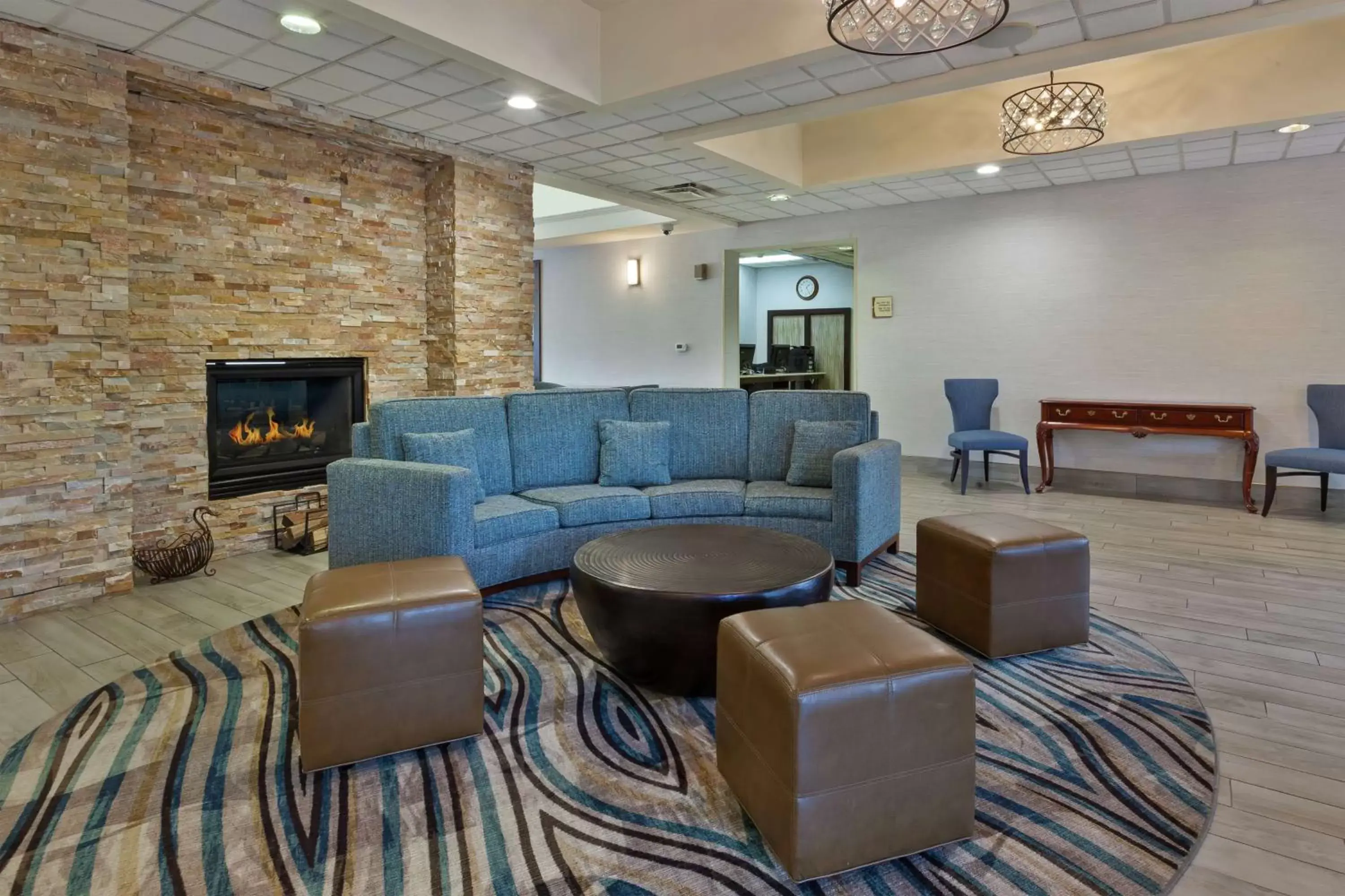 Lobby or reception, Seating Area in Homewood Suites by Hilton Chesapeake - Greenbrier