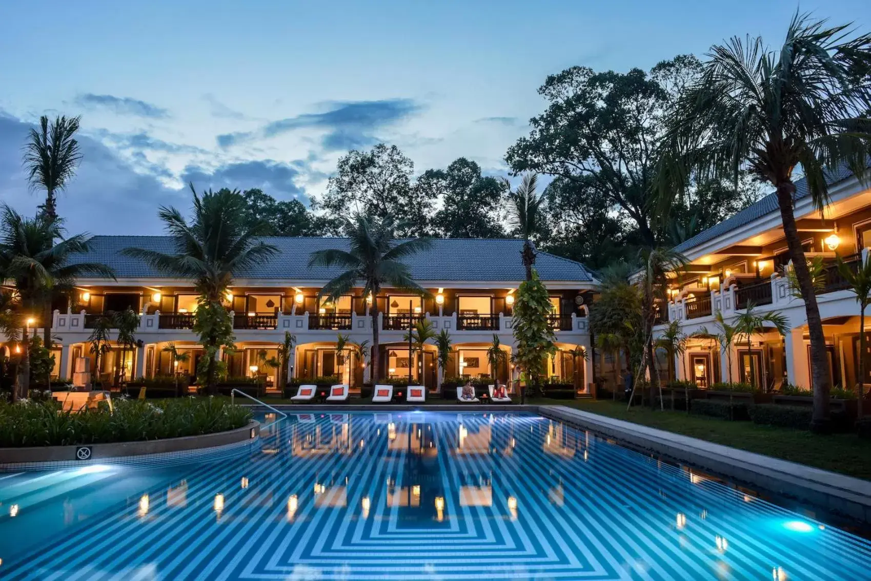 Swimming Pool in Shinta Mani Angkor & Bensley Collection Pool Villas