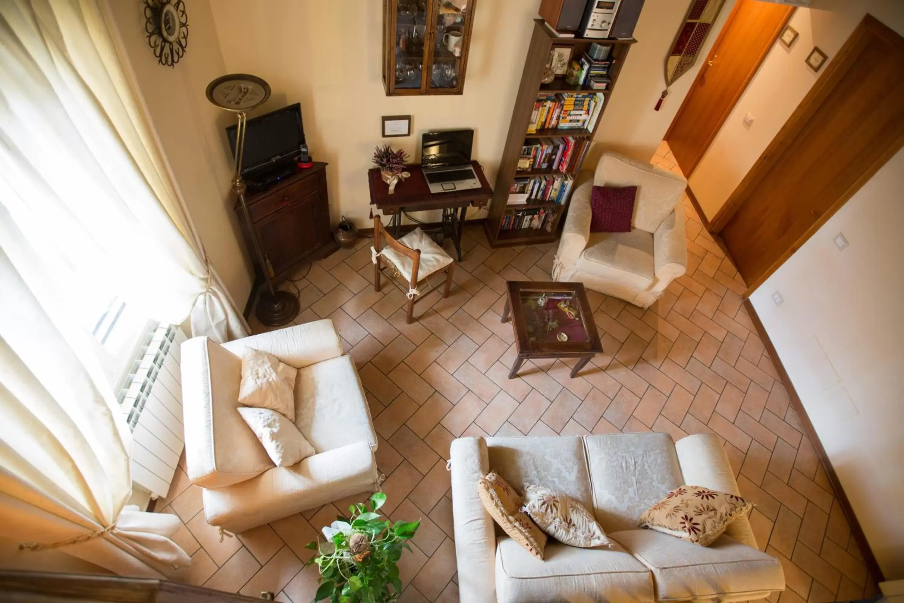 Communal lounge/ TV room, Seating Area in Bed & Breakfast Il Bargello