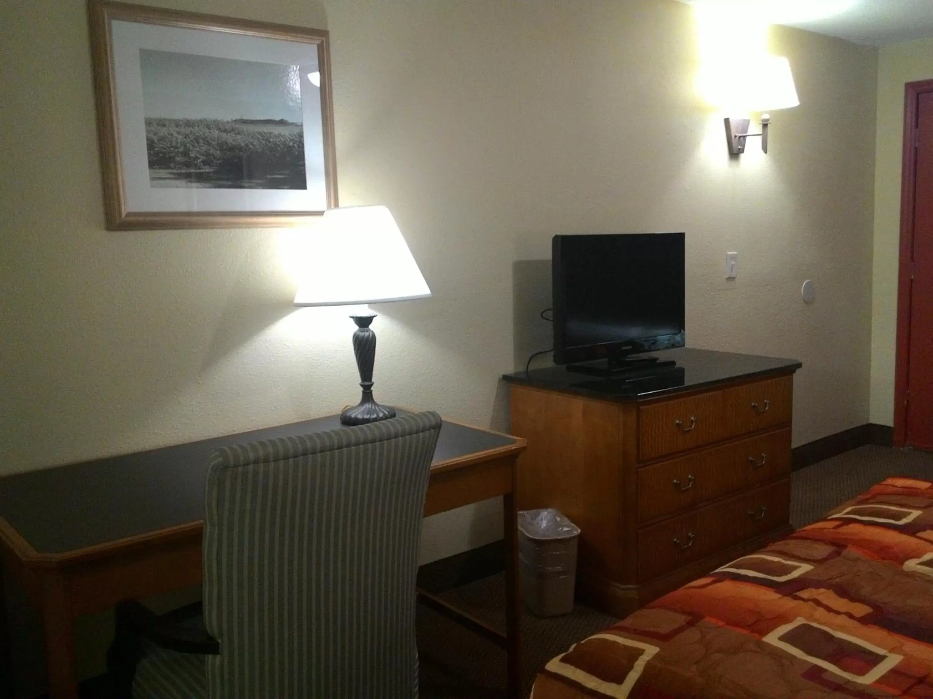 Decorative detail, TV/Entertainment Center in Apalachicola Bay Inn