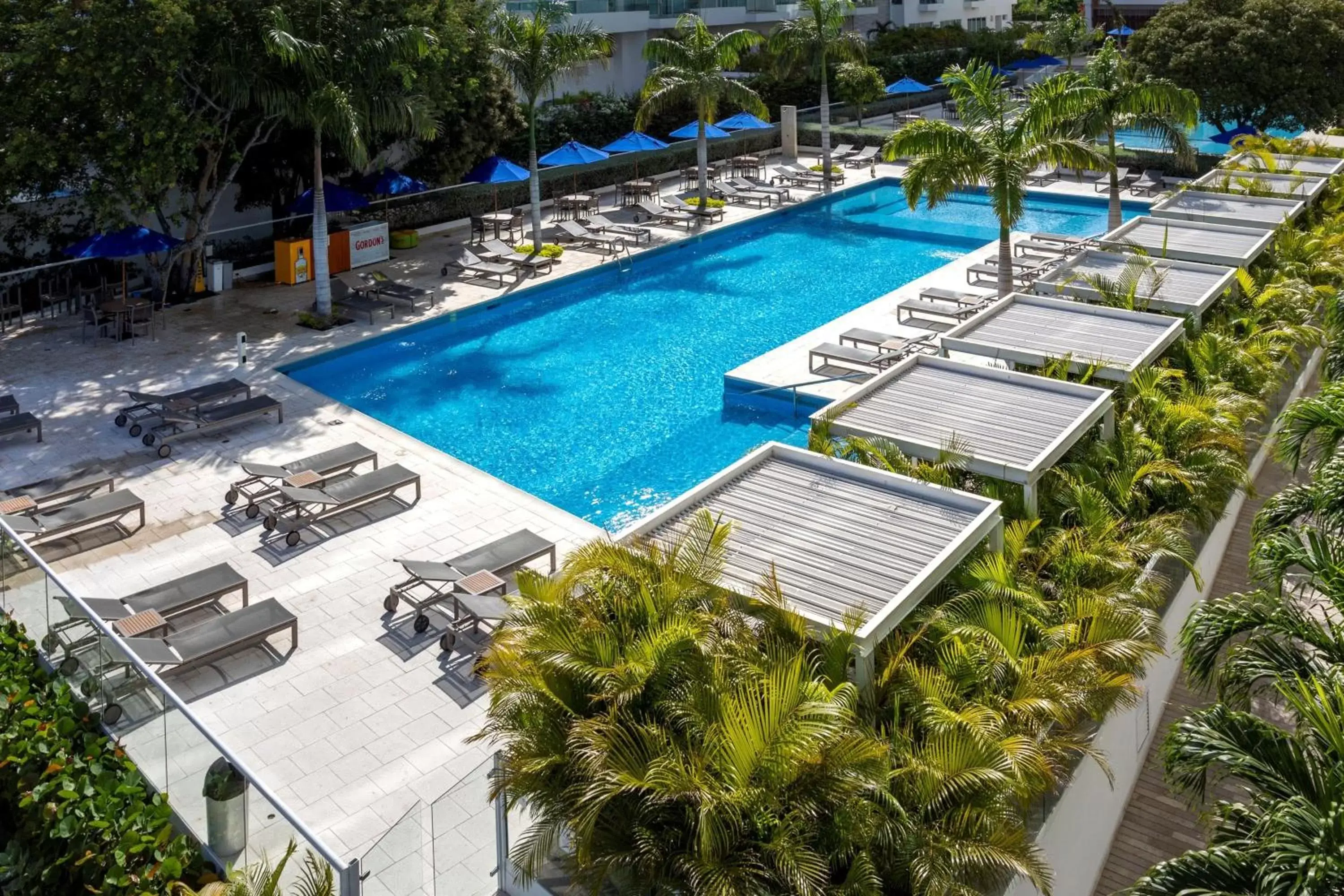 Swimming pool, Pool View in Santa Marta Marriott Resort Playa Dormida