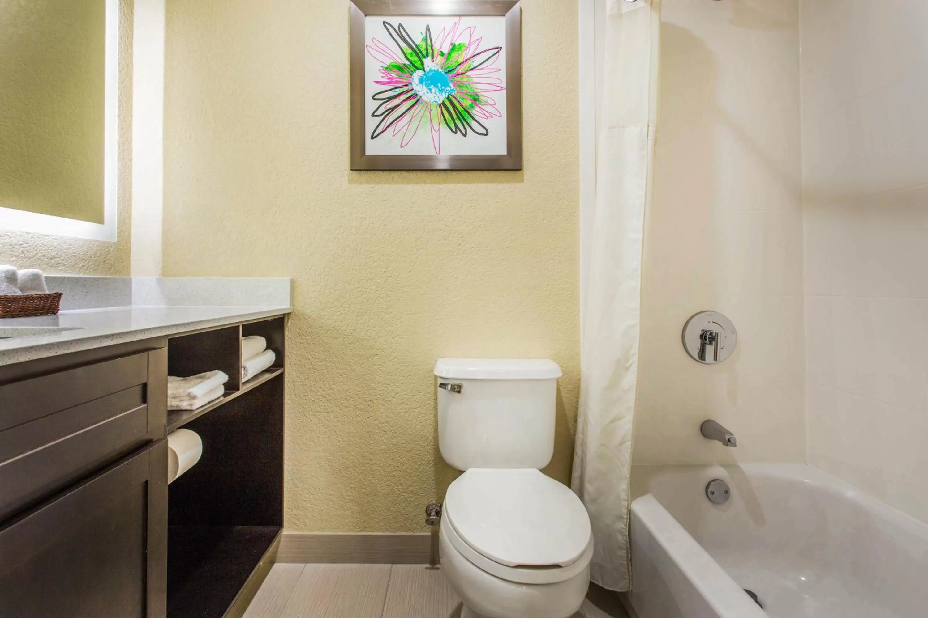 Bathroom in MainStay Suites Greenville Airport