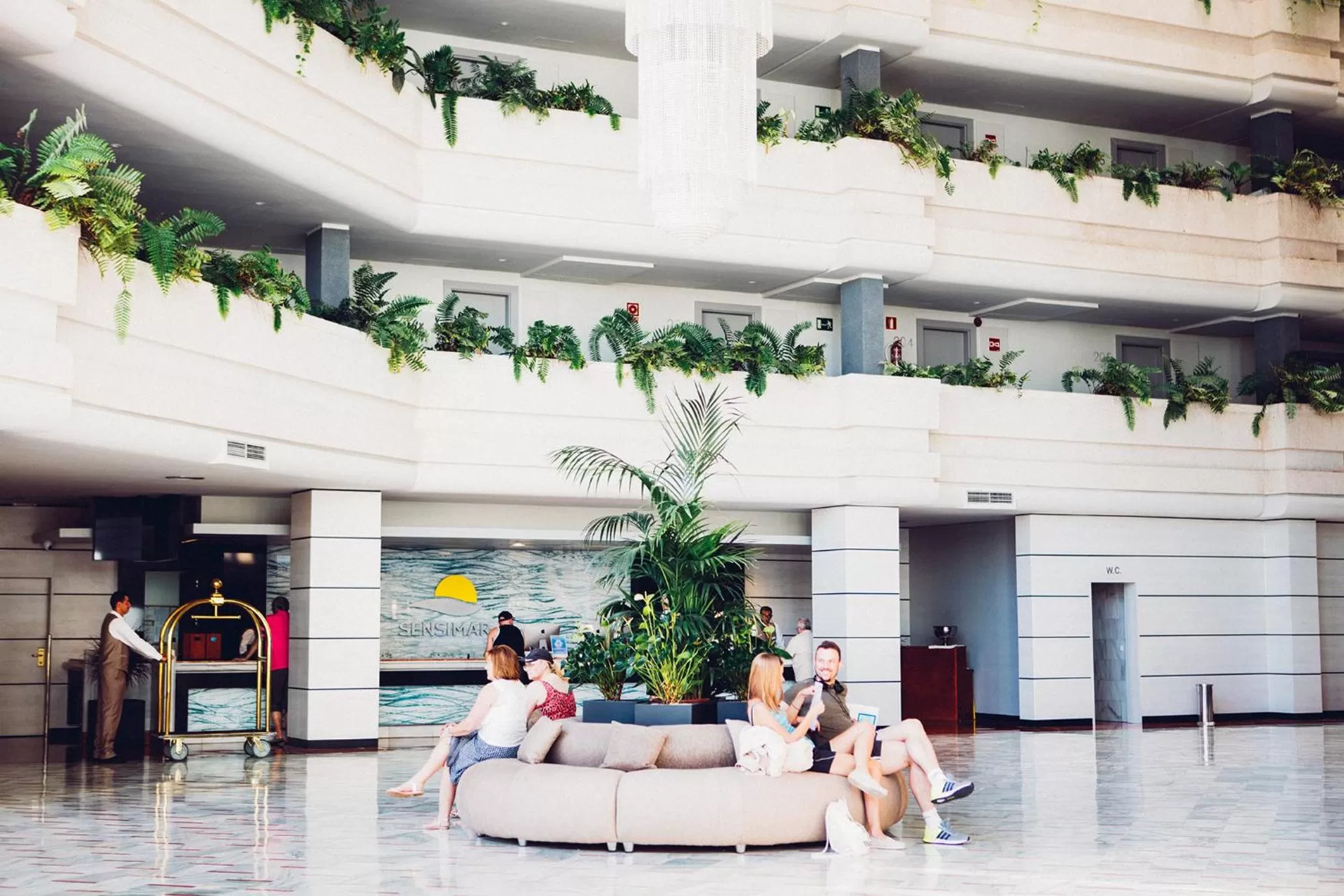 Lobby or reception in Spring Arona Gran Hotel - Adults Only