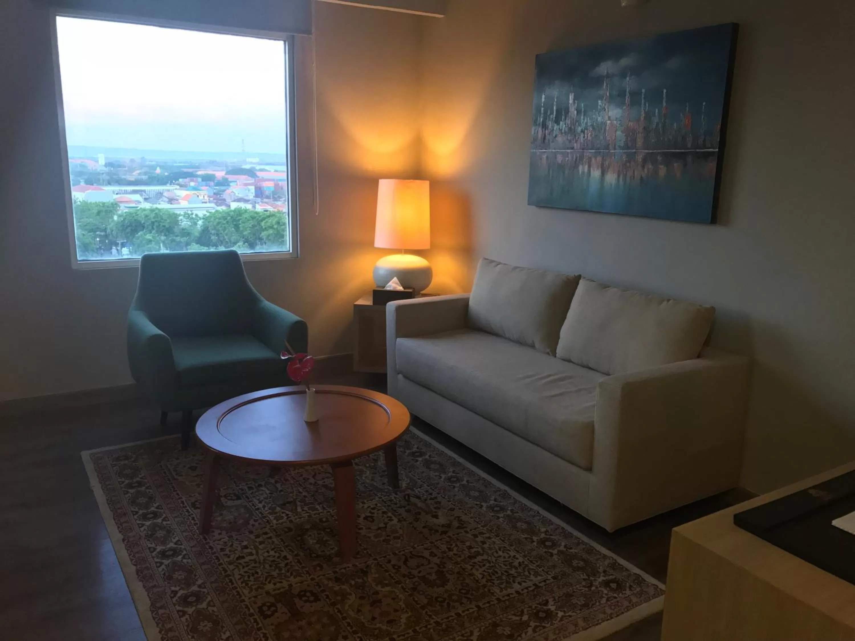 Living room in KHAS Surabaya