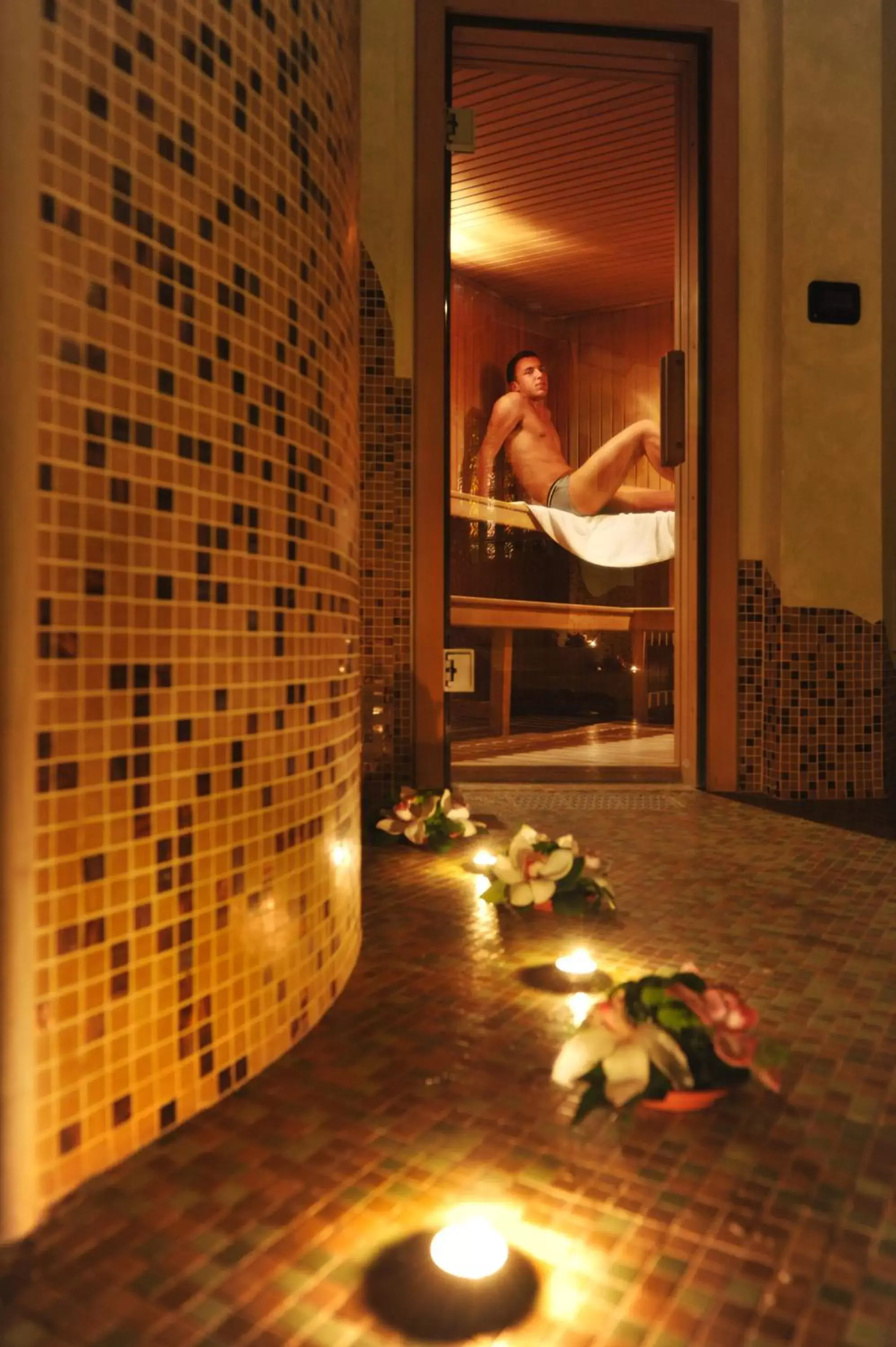 Spa and wellness centre/facilities, Bathroom in Best Western Hotel Dei Cavalieri