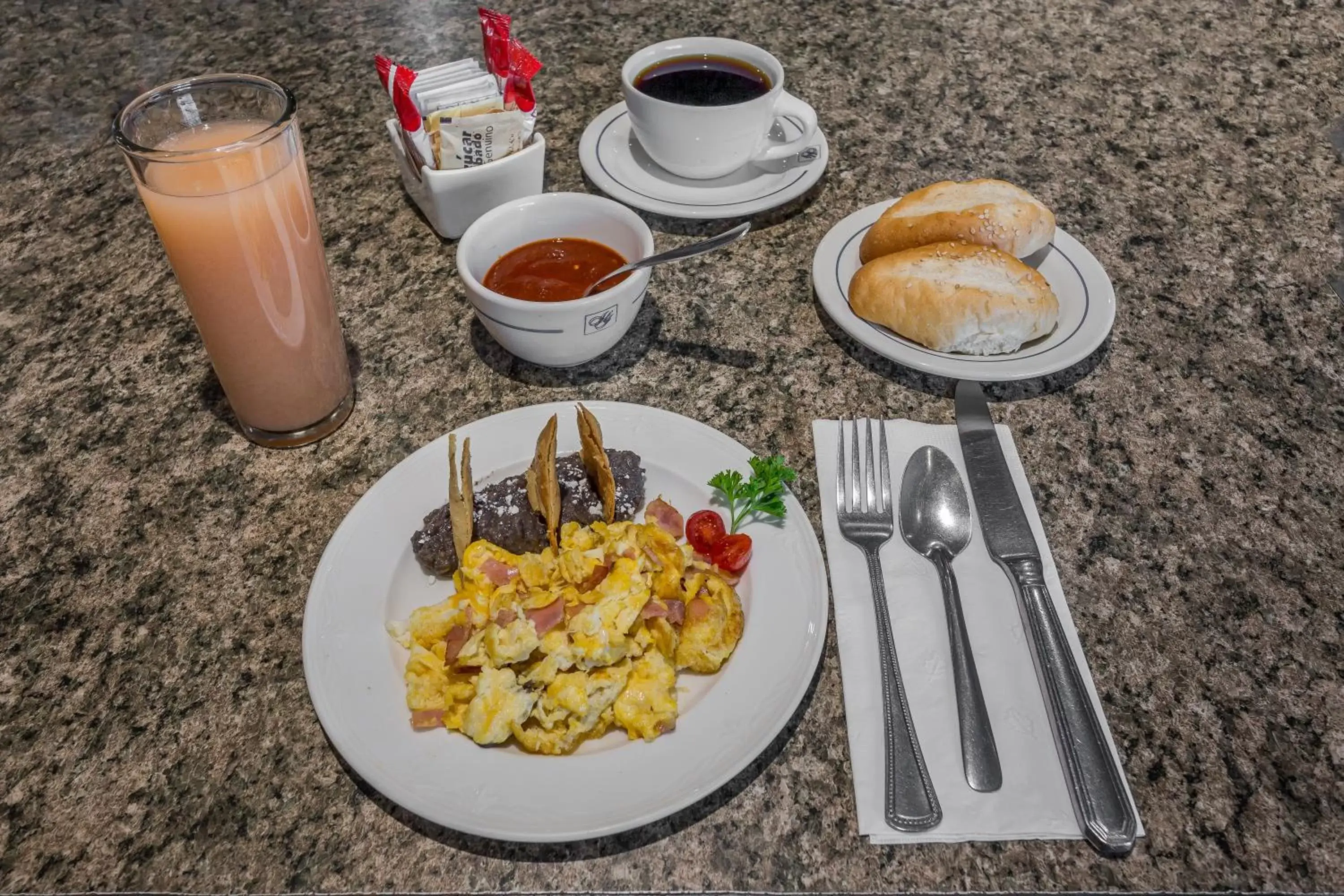 Breakfast in Hotel Imperial Reforma