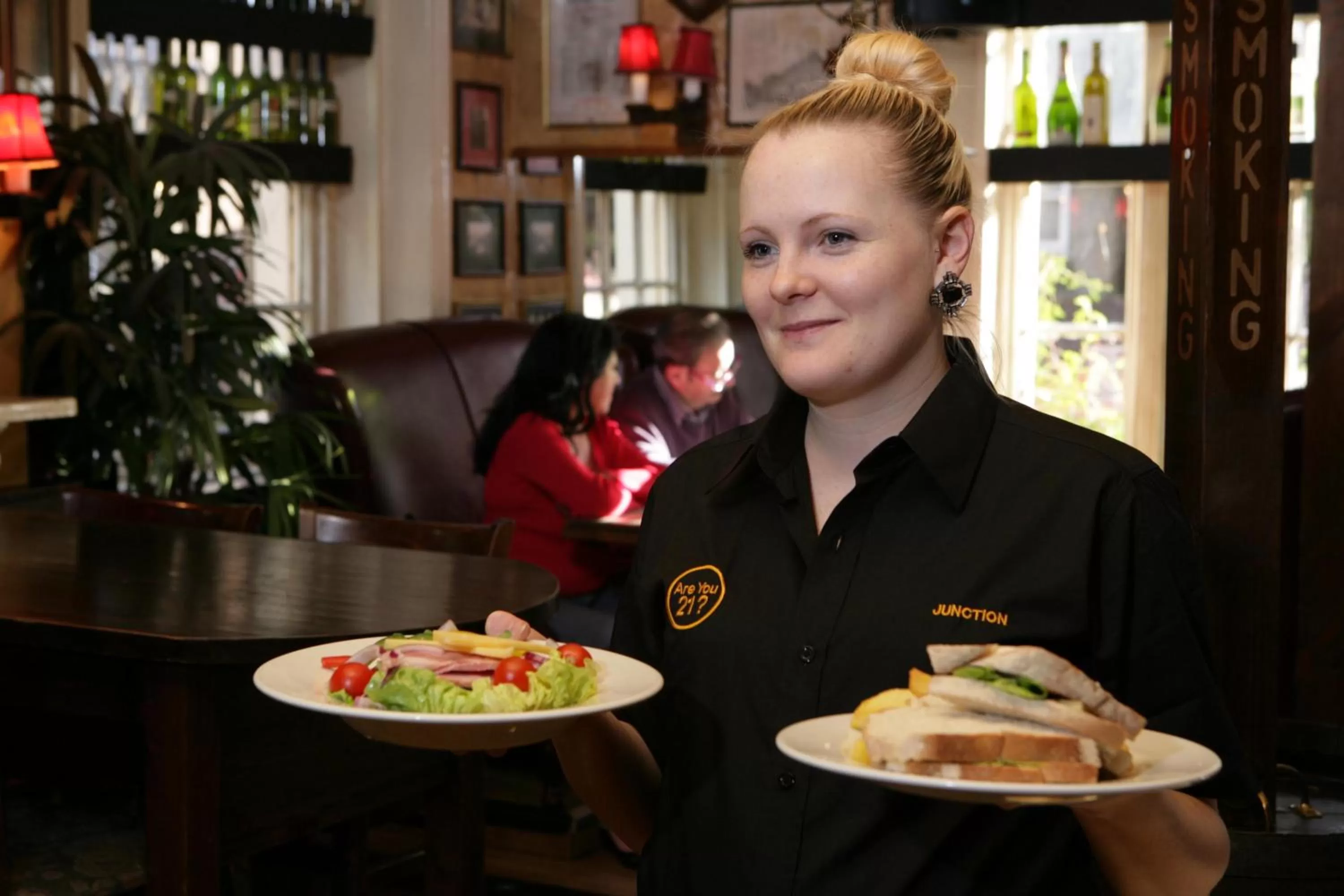 Staff in The Junction Hotel