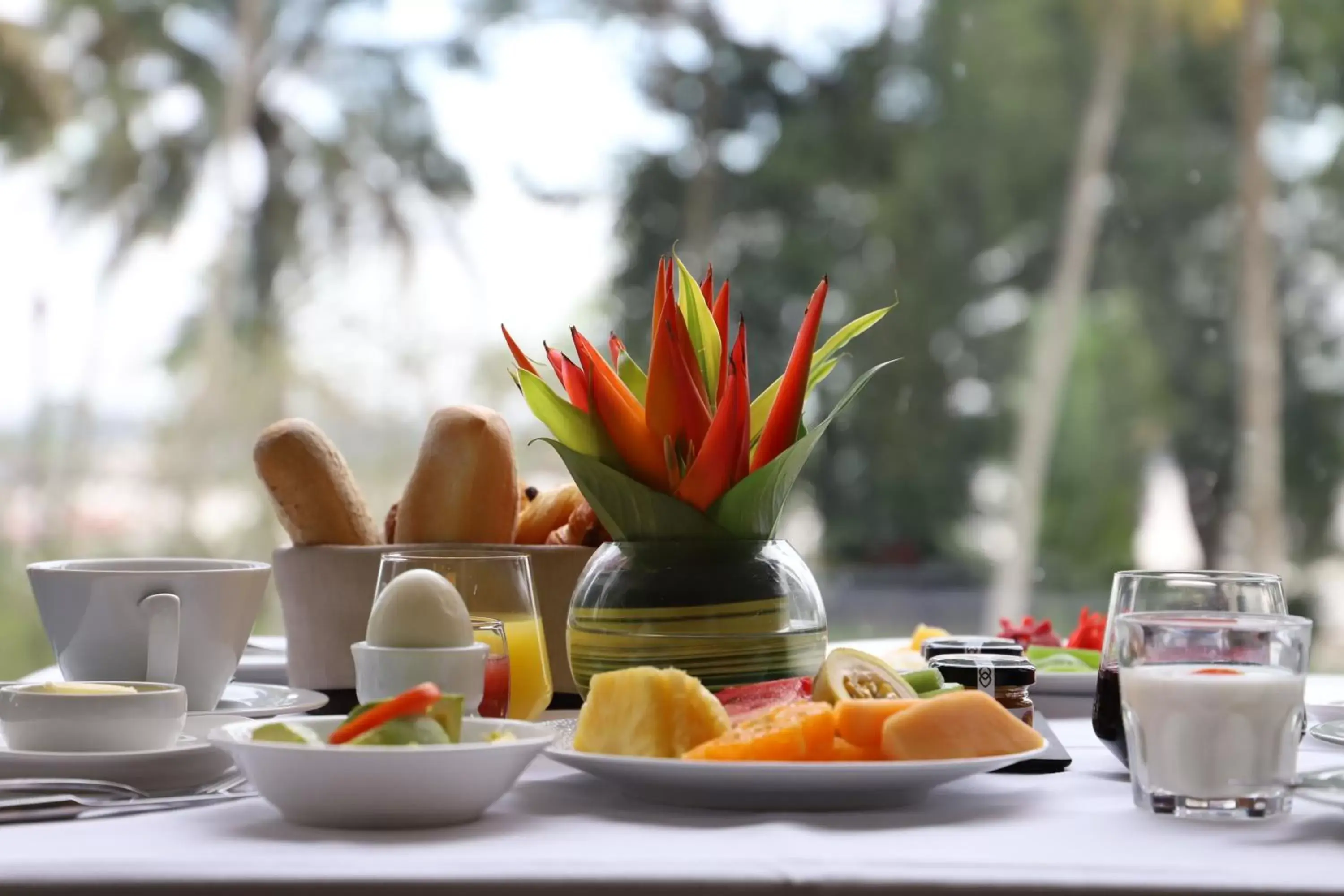 Breakfast in Sofitel Abidjan Hotel Ivoire