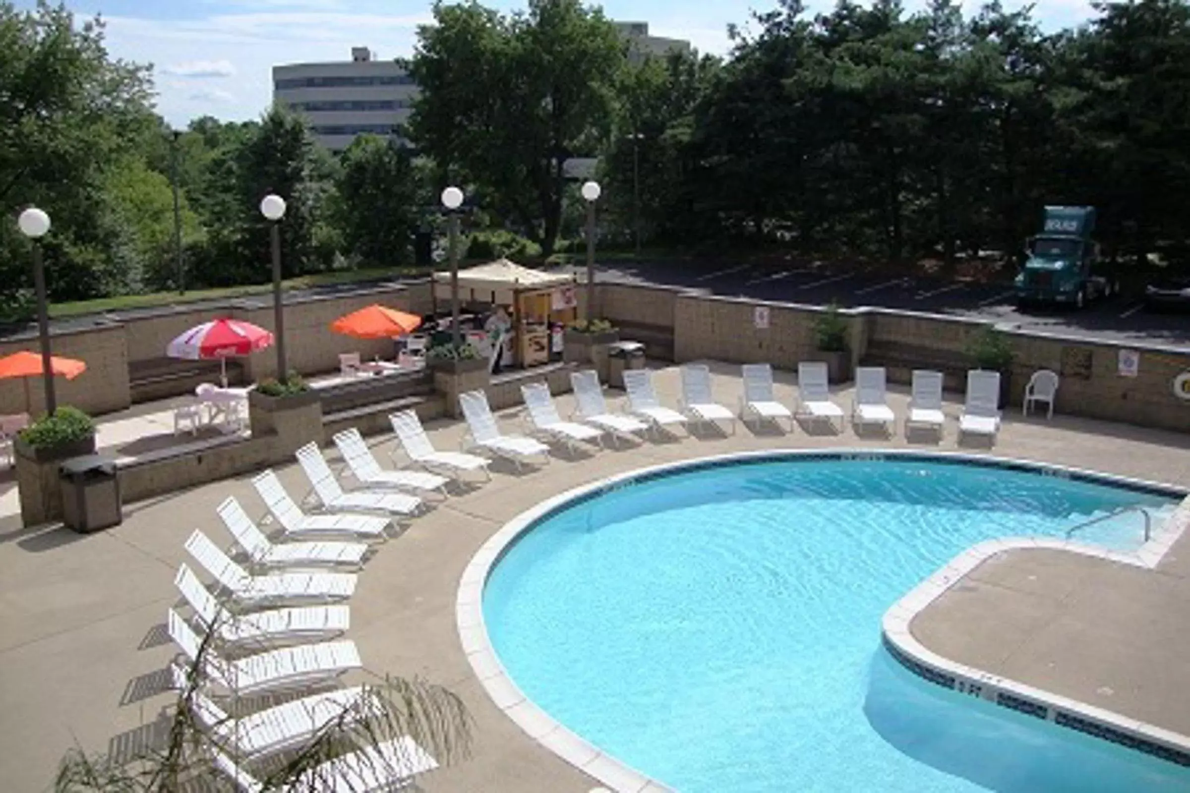 On site, Pool View in Radisson Hotel Philadelphia Northeast