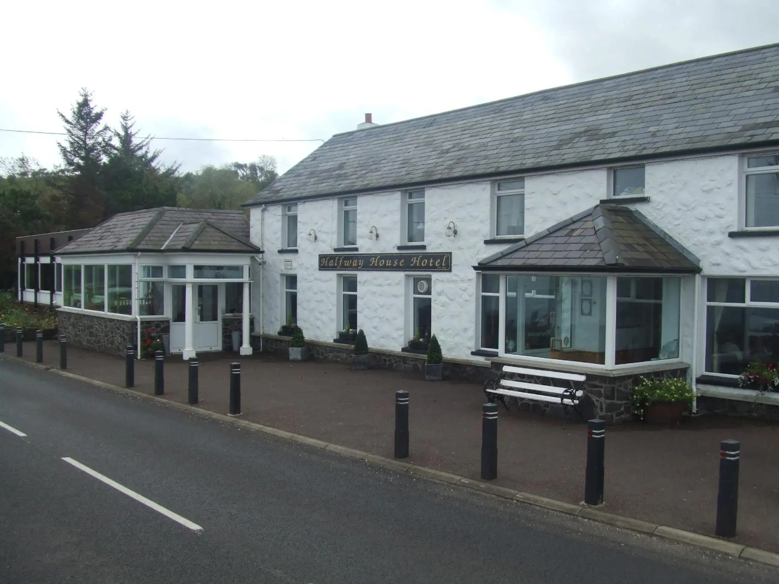 Decorative detail, Property Building in Halfway House Hotel