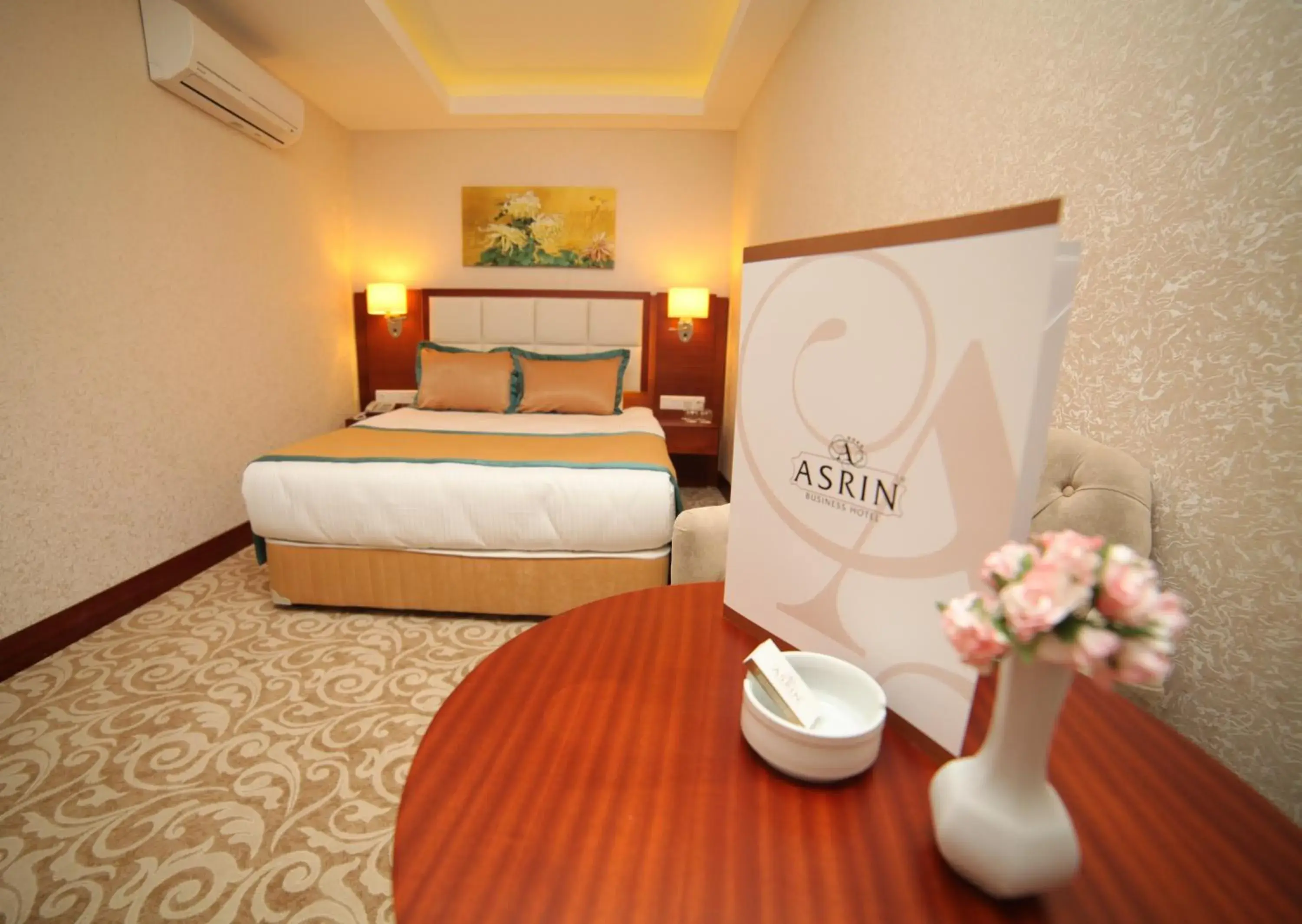 Bed in Asrin Business Hotel K?z?lay