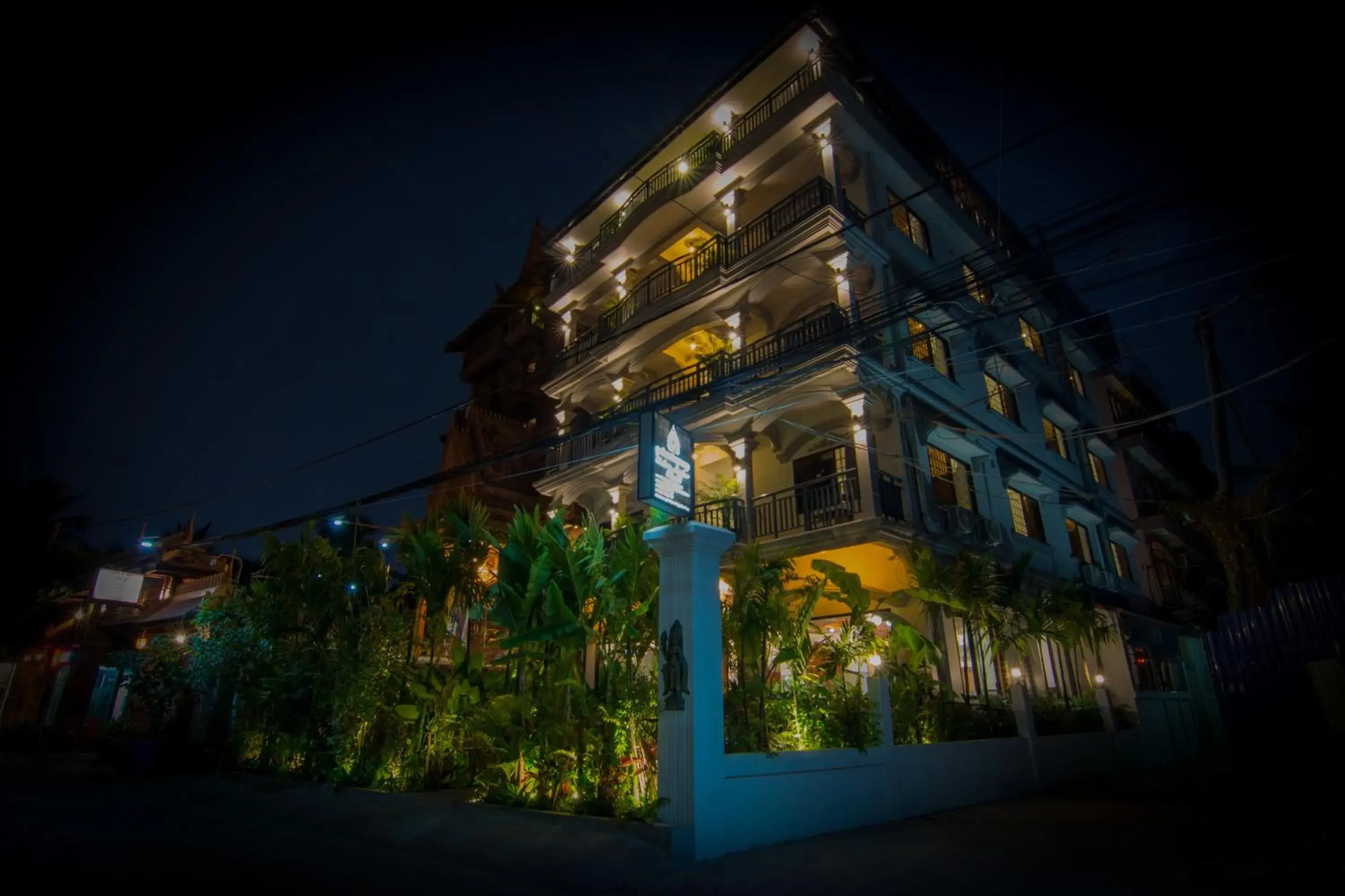 Property building in Bokre Angkor Hostel Property building in Bokre Angkor Hostel