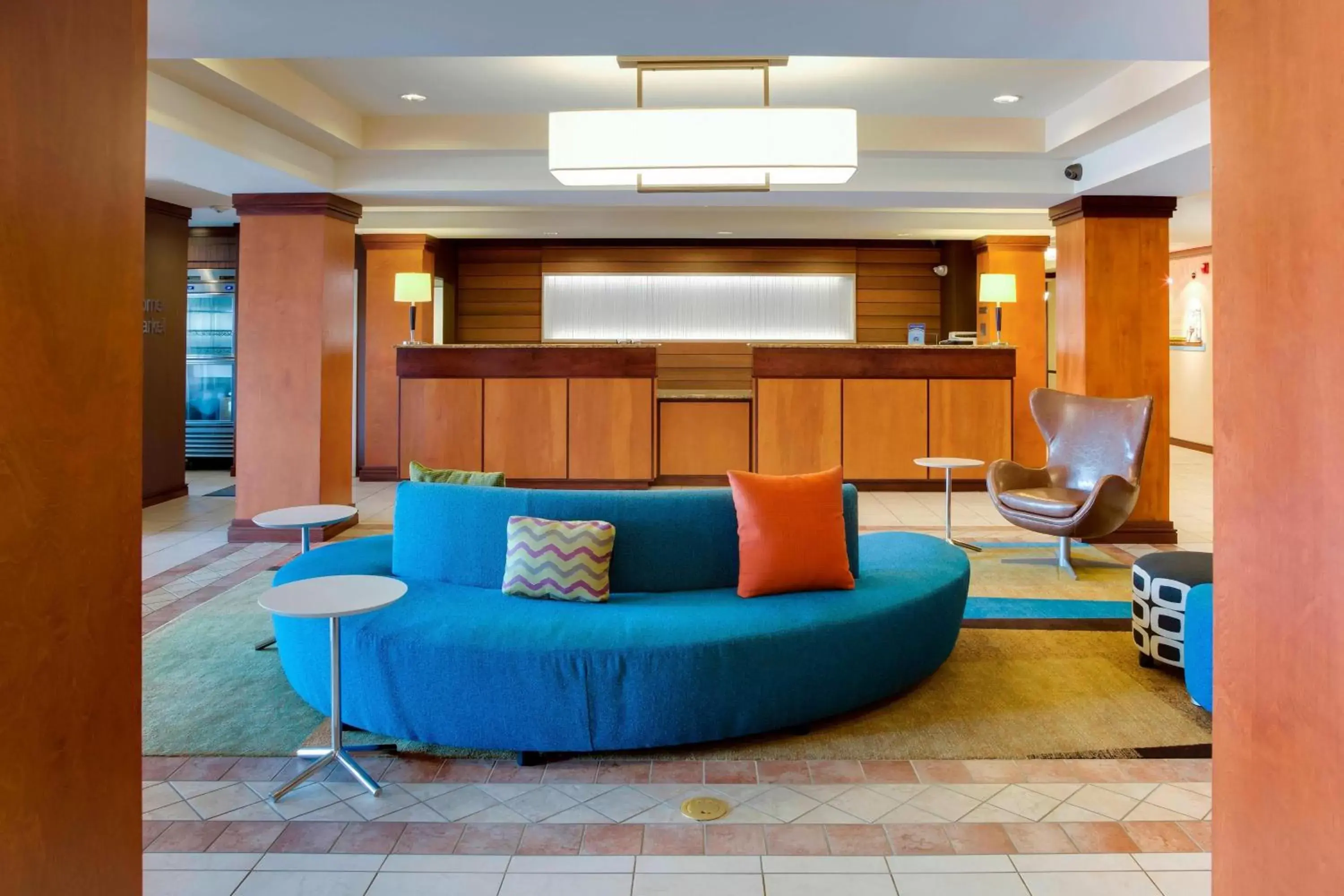 Lobby or reception in Fairfield Inn and Suites South Hill I-85