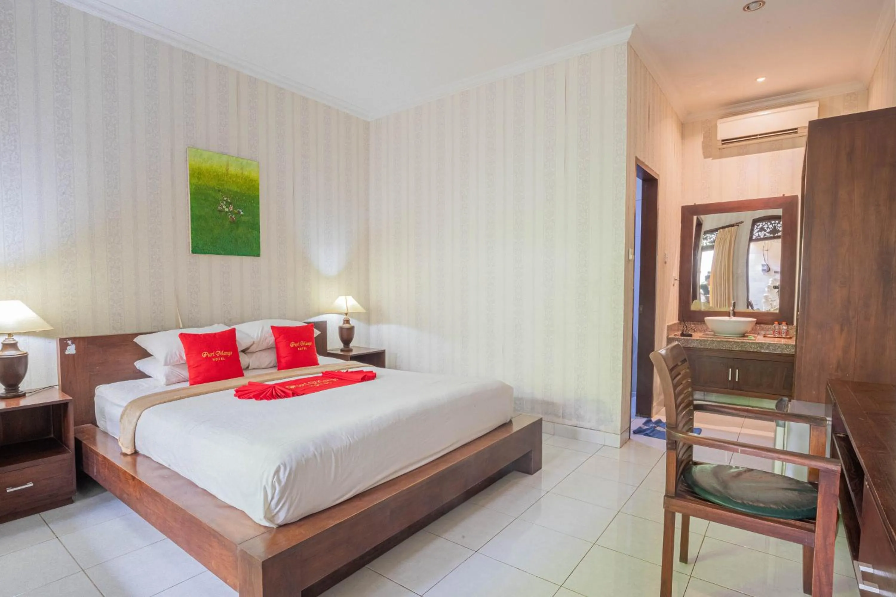 Bedroom in Puri Mango Guest House Sanur