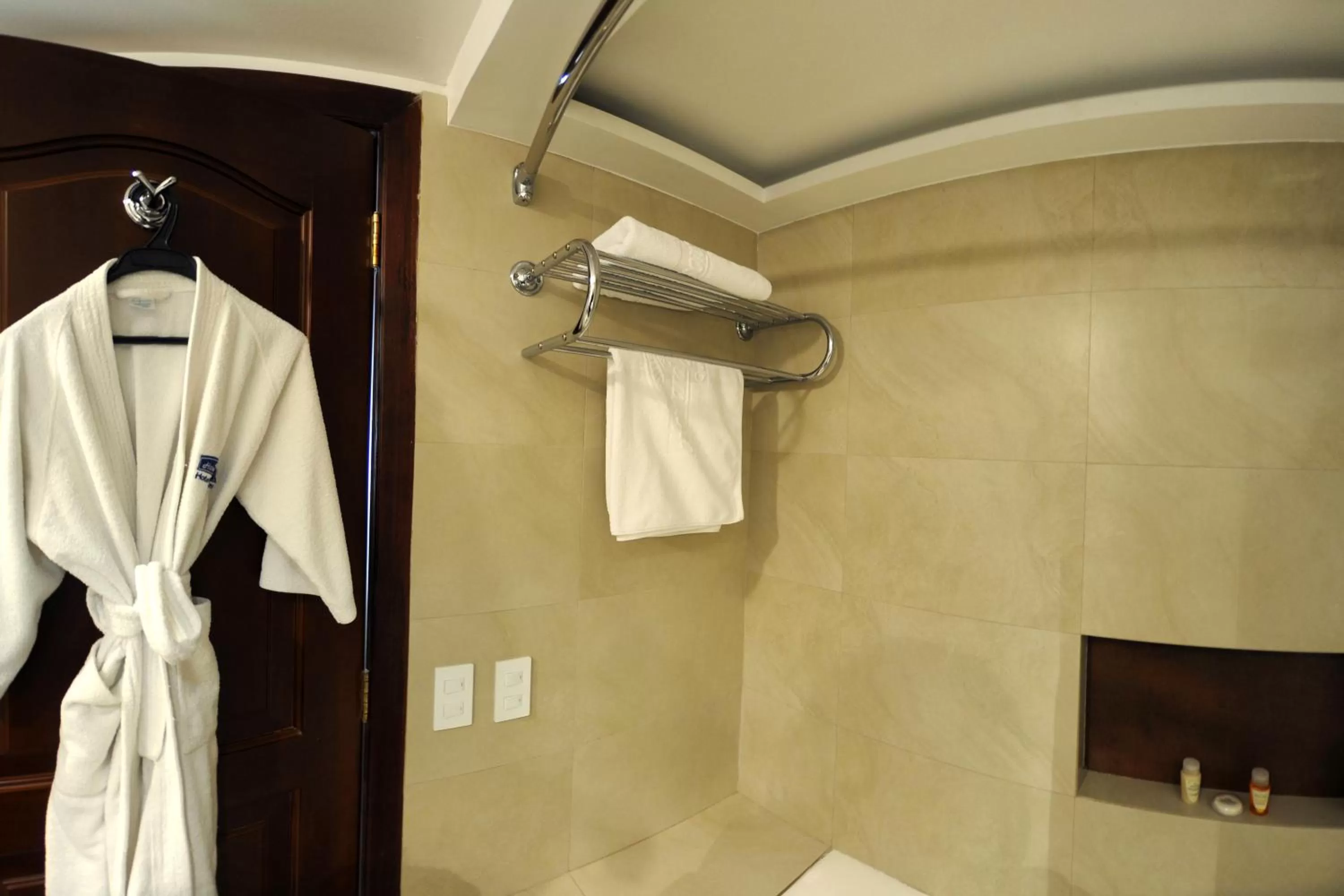 Bathroom in Wyndham Garden Quito