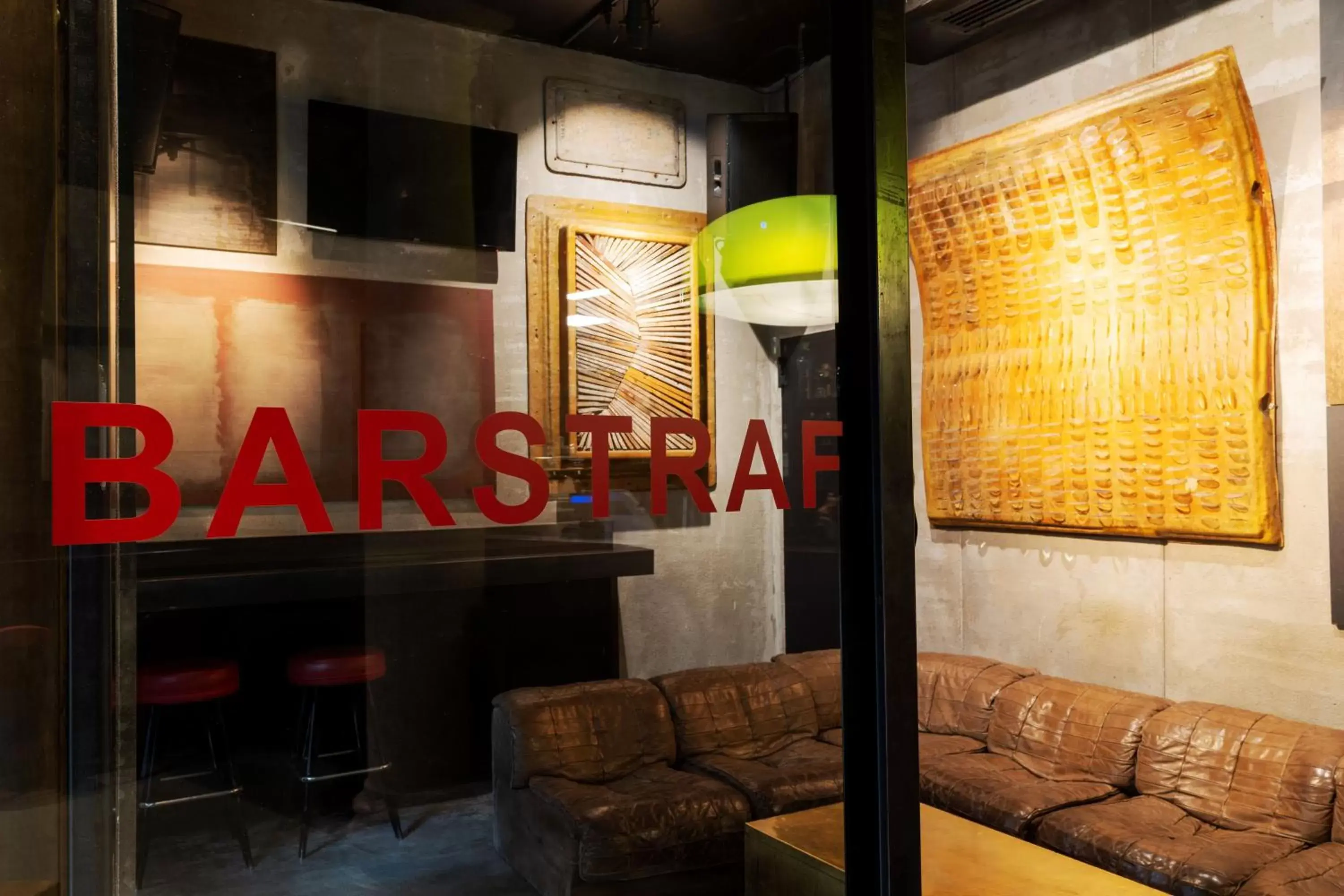 Lounge or bar in STRAF, Milan, a Member of Design Hotels