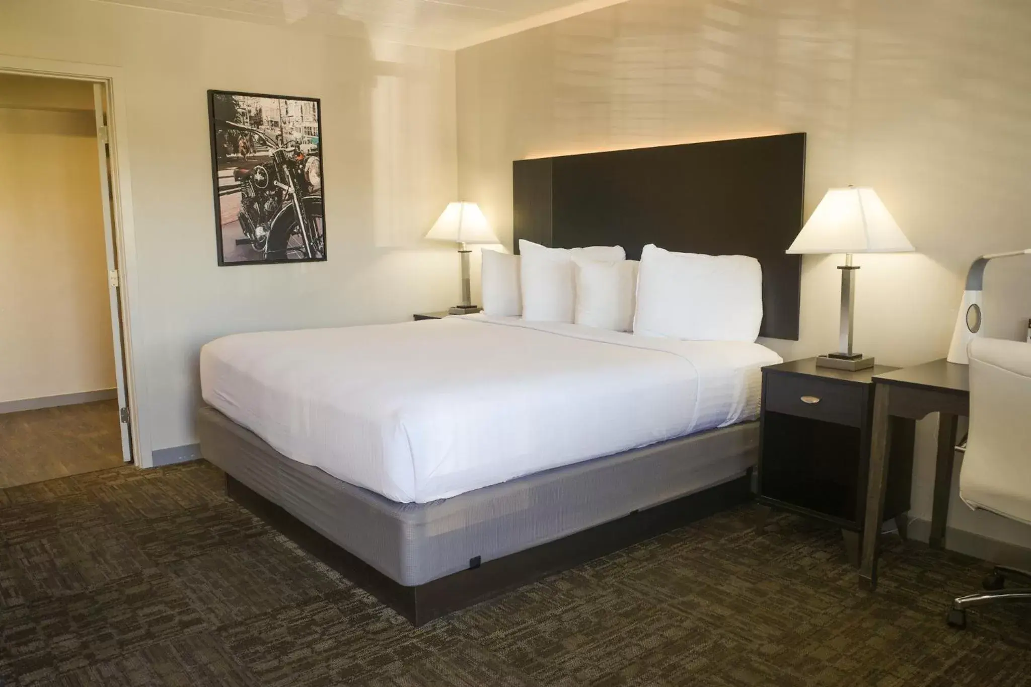 Bed in Americana Modern Hotel