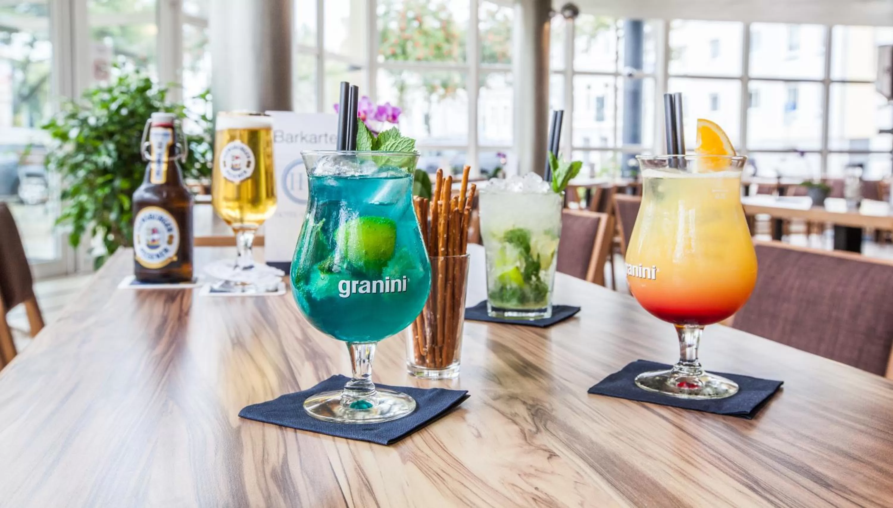 Food and drinks in Hotel am Fjord