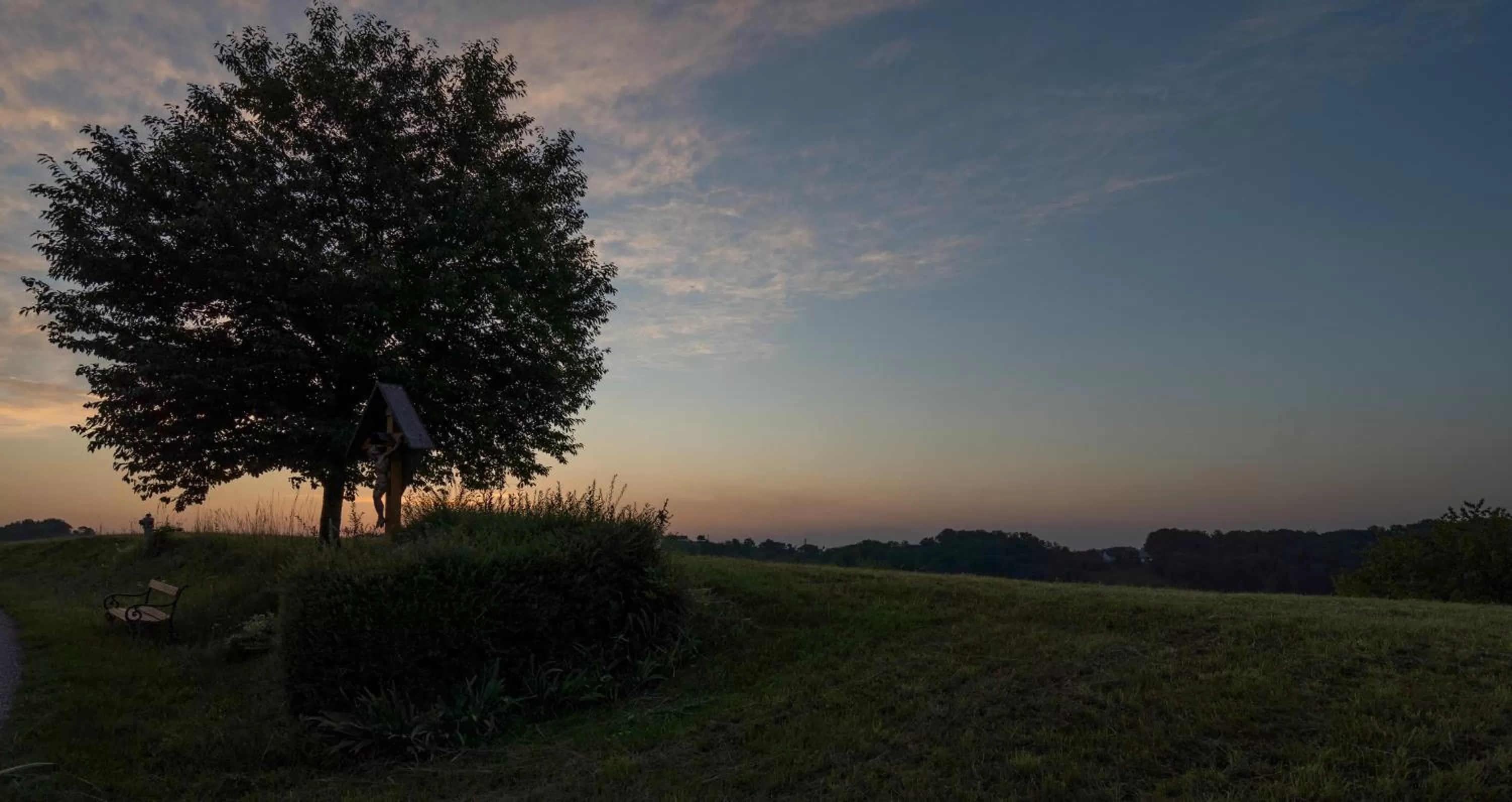 Sunset in Hotel Garni Oasis Loipersdorf
