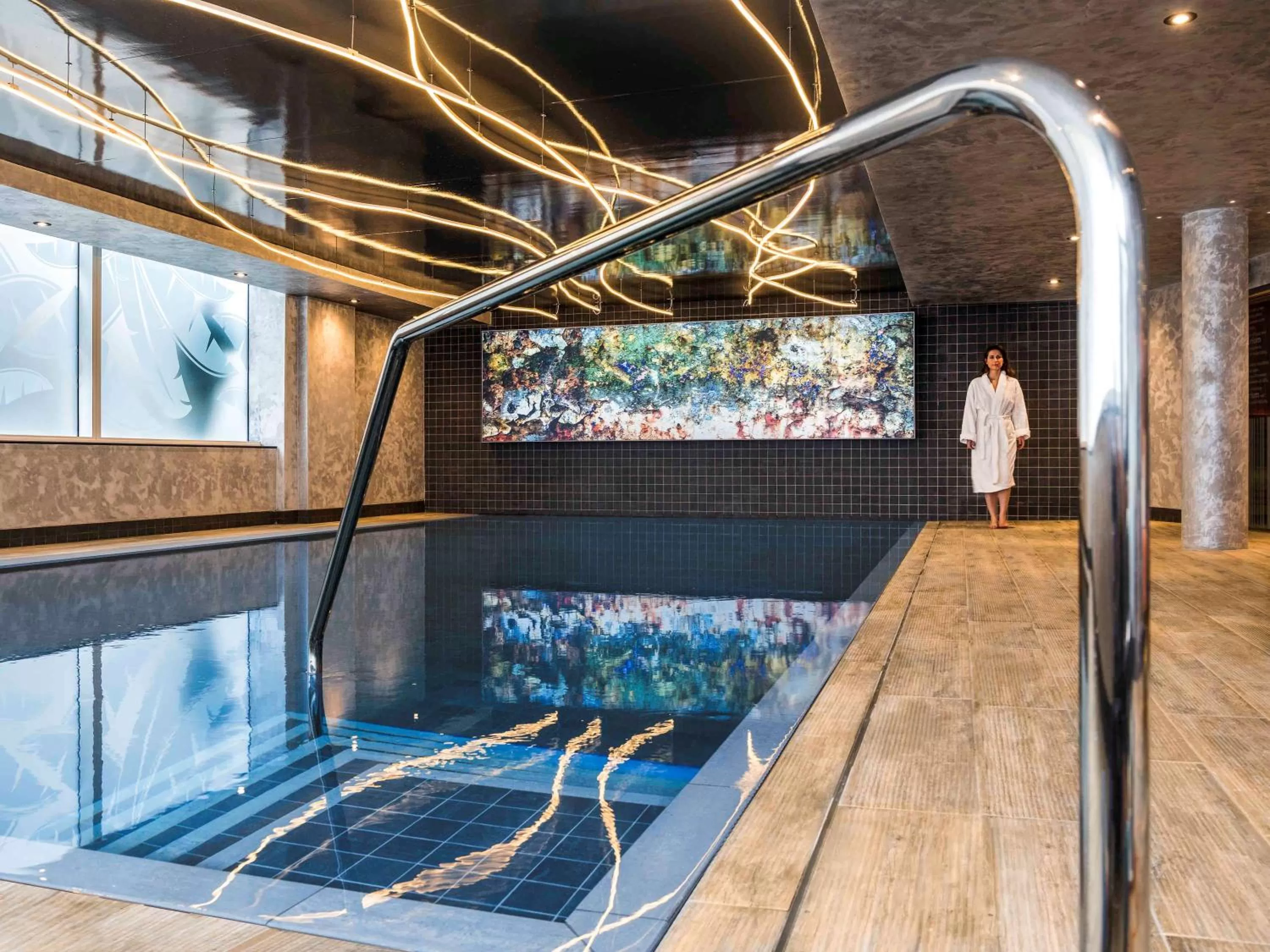 On site in Novotel London Canary Wharf