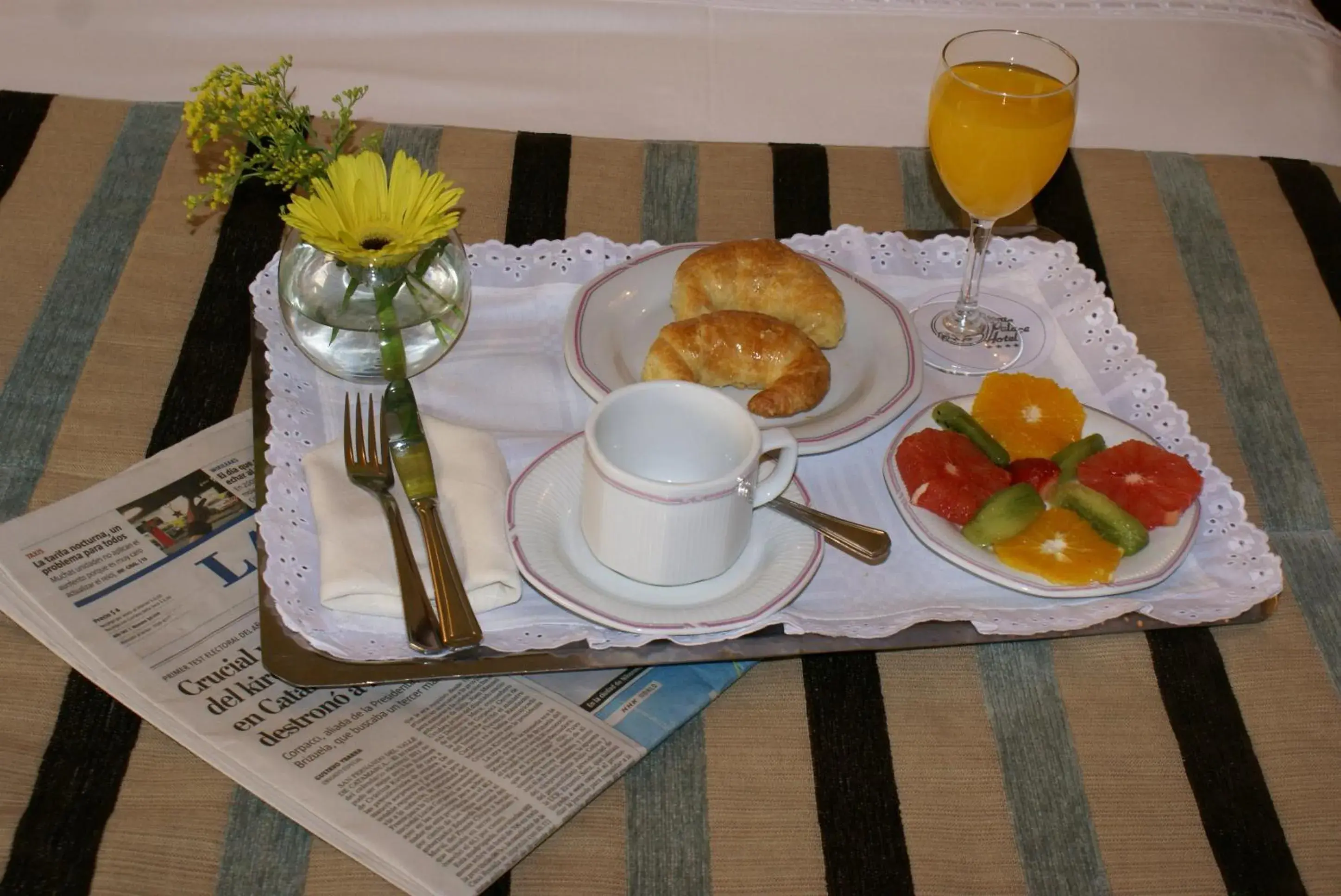 Bed in Bisonte Palace Hotel