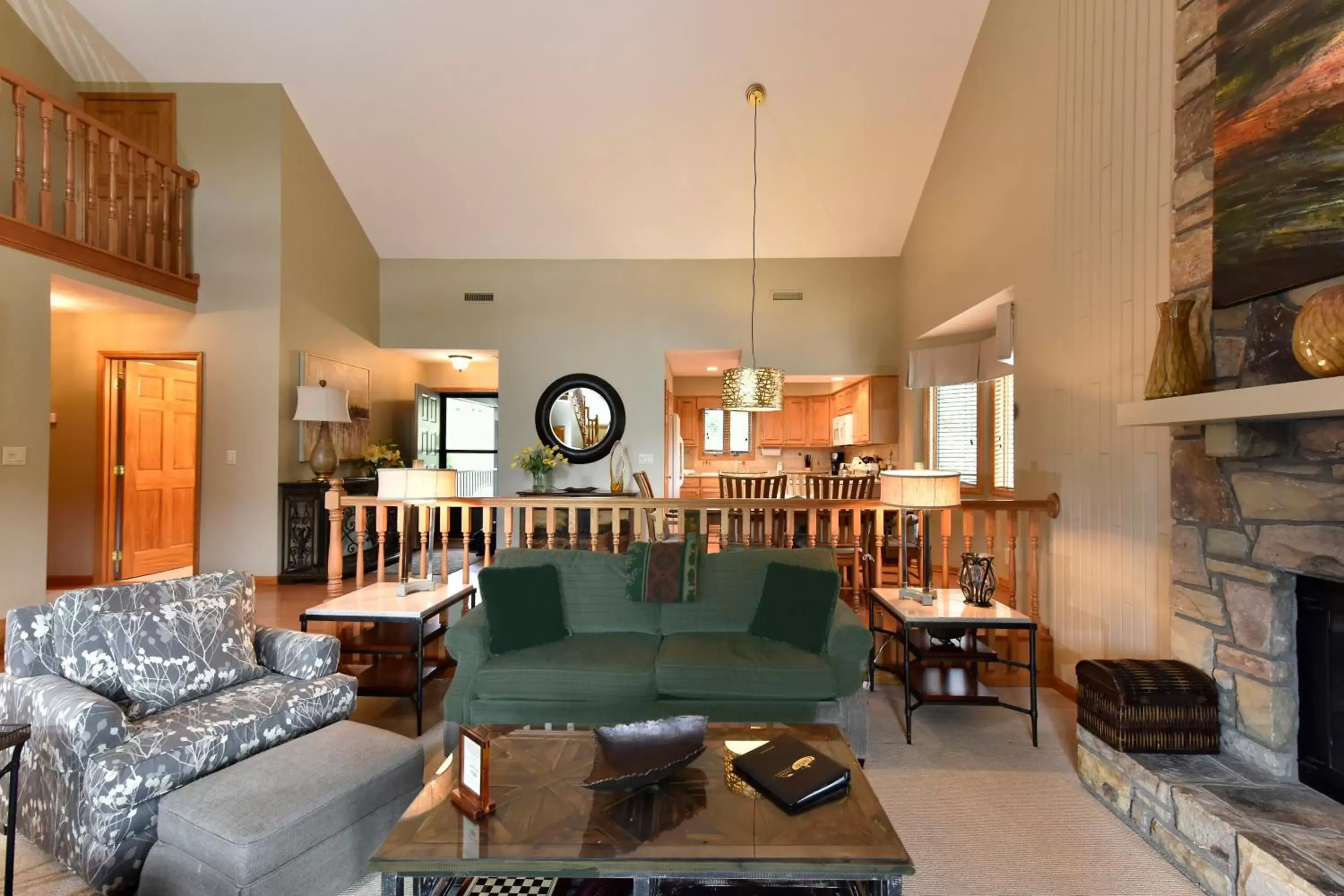 Living room, Seating Area in Chetola Resort Condominiums