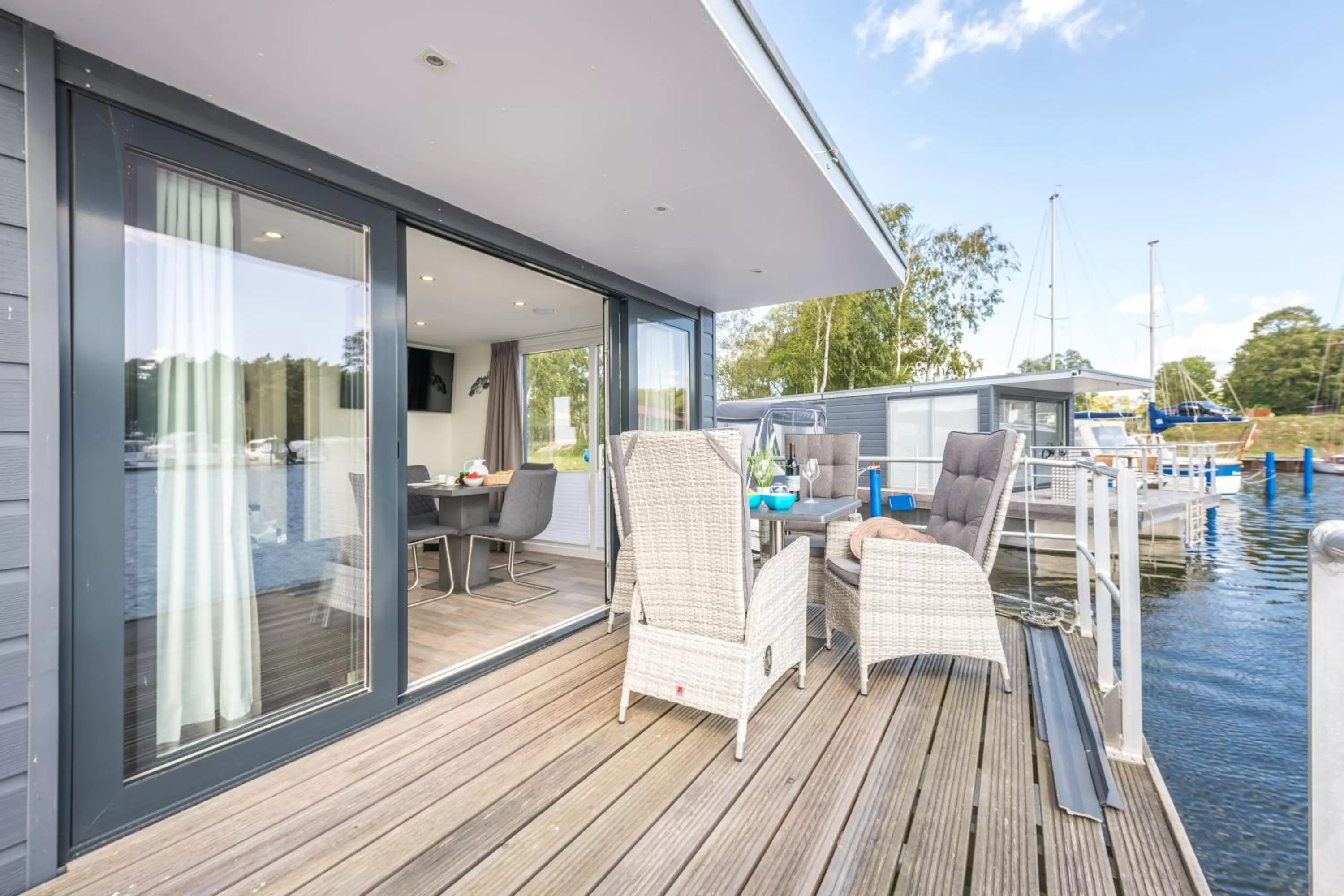 Balcony/Terrace in Marina Martinshafen