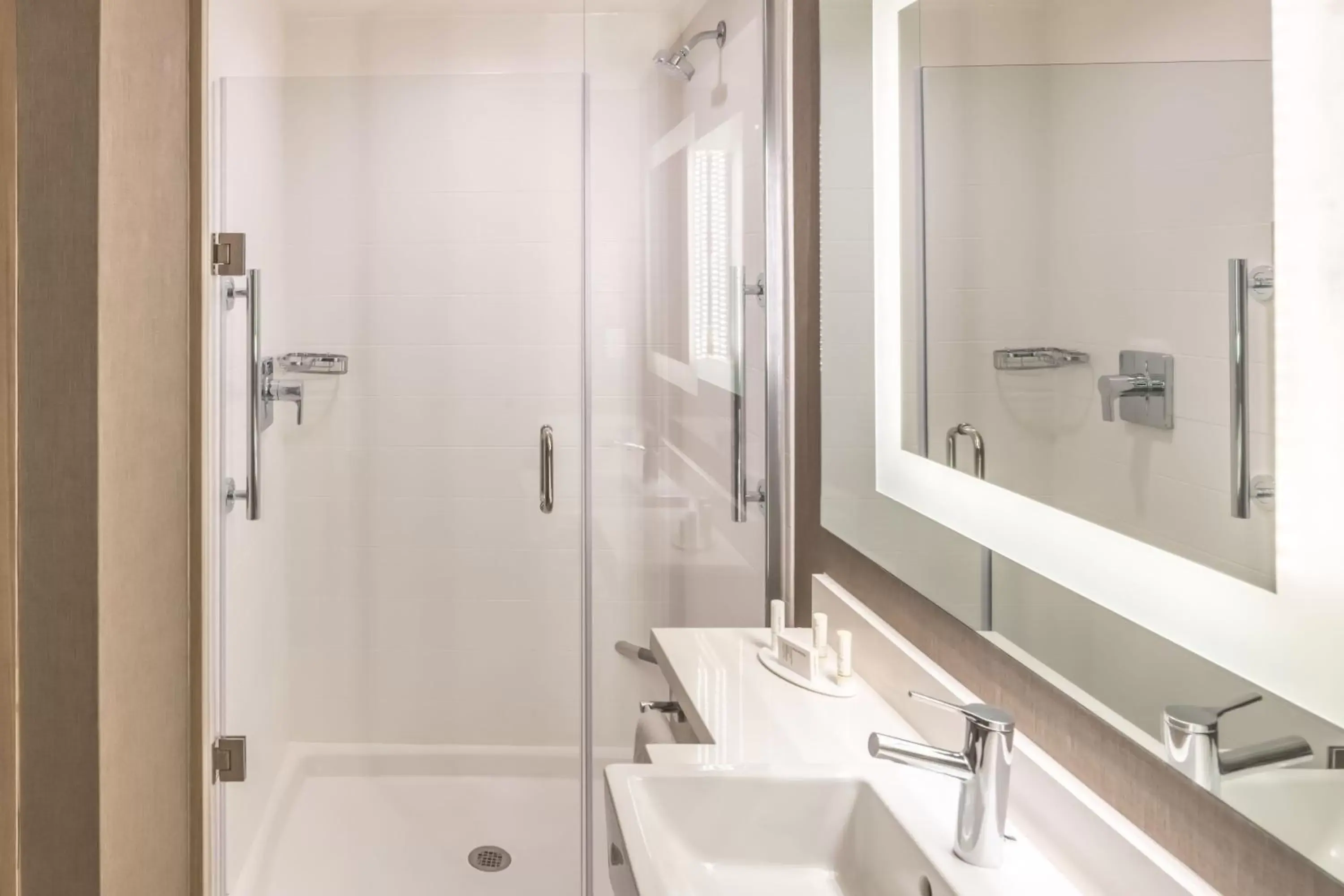 Bathroom in SpringHill Suites Dallas Central Expressway