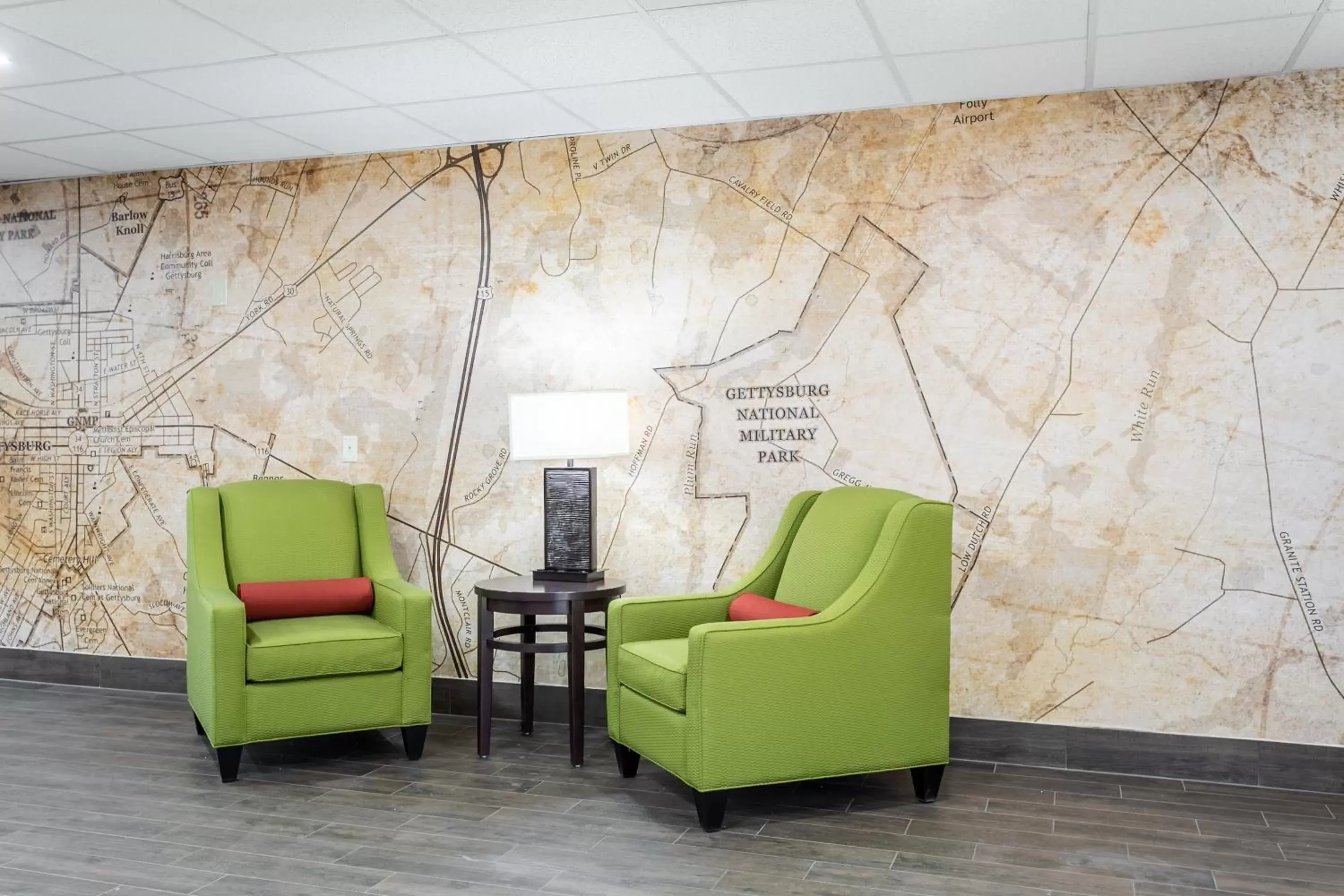 Seating Area in Aspire Hotel and Suites