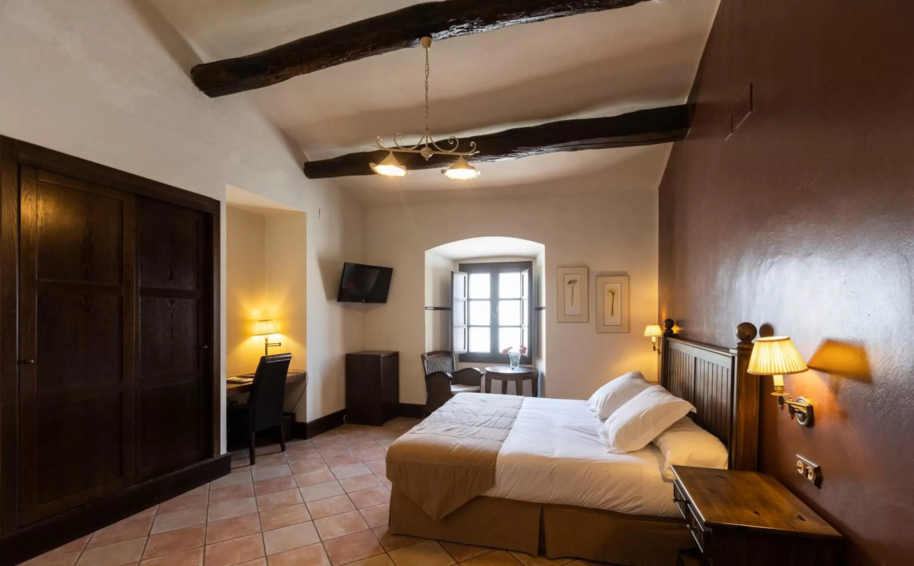 Bedroom, Bed in Hotel Rural OLIVENZA PALACIO