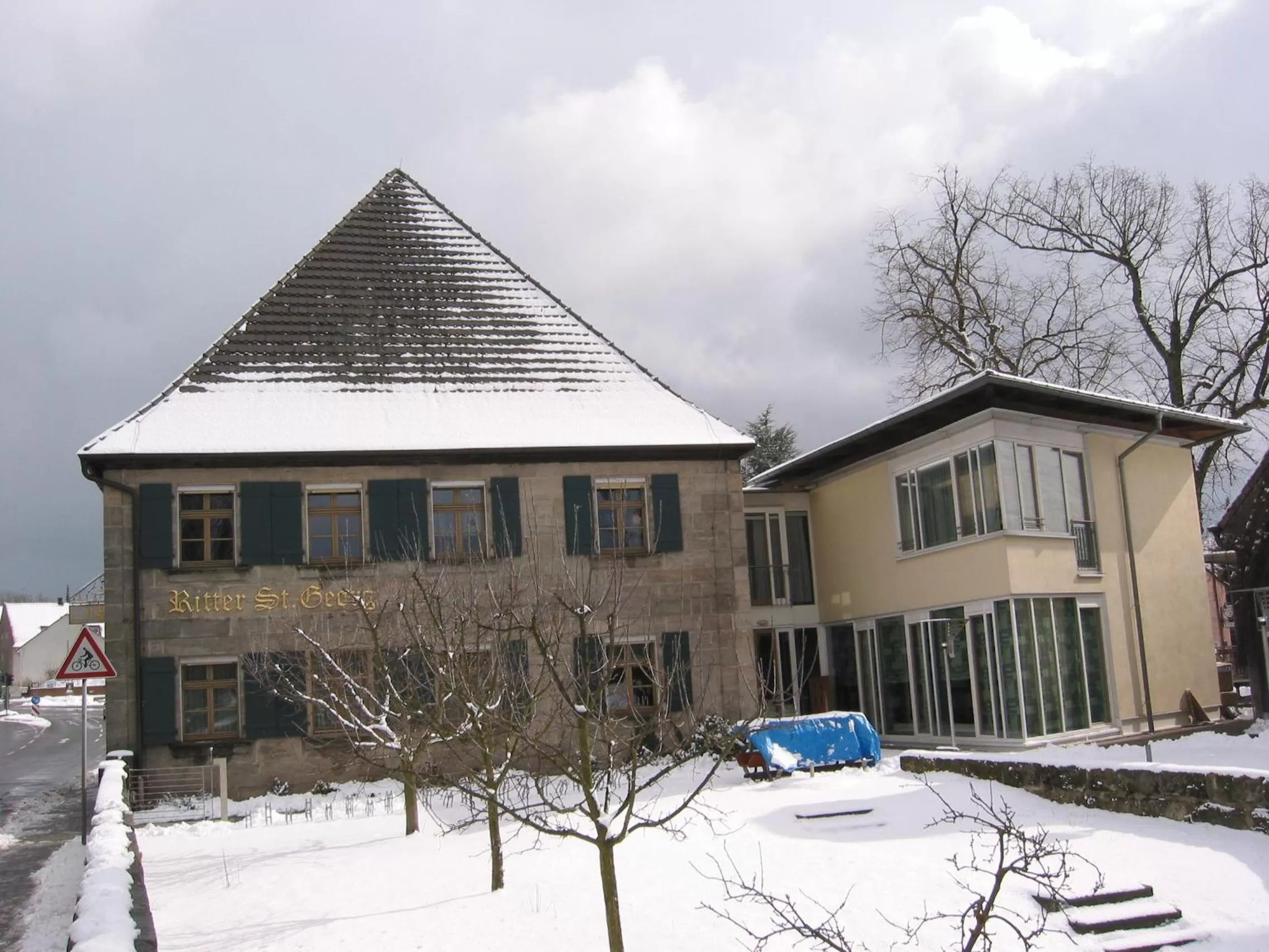 Facade/entrance in Hotel und Gasthof Ritter St. Georg