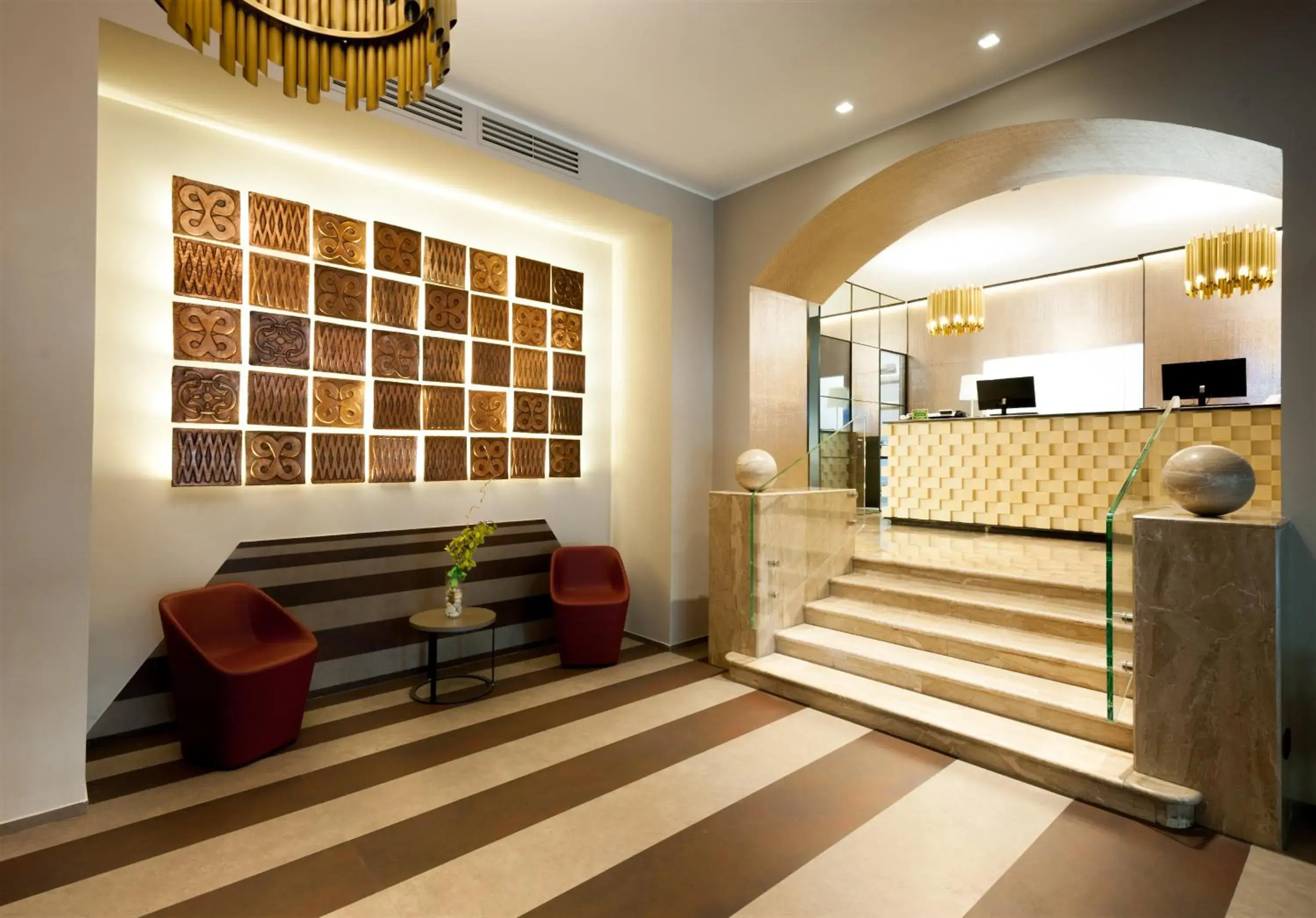 Lobby or reception, Lobby/Reception in Hotel Lombardia