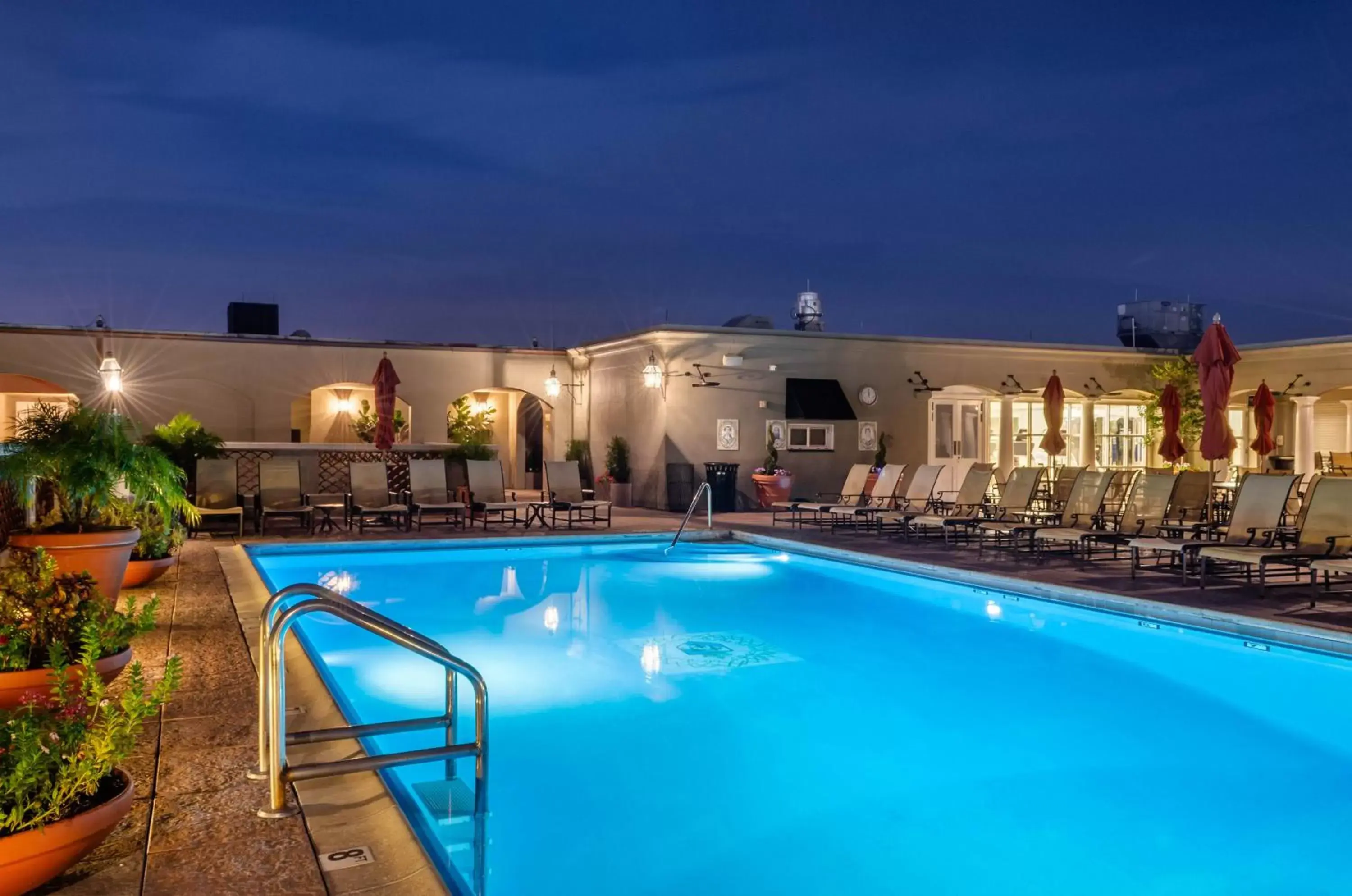 Swimming Pool in Omni Royal Orleans Hotel