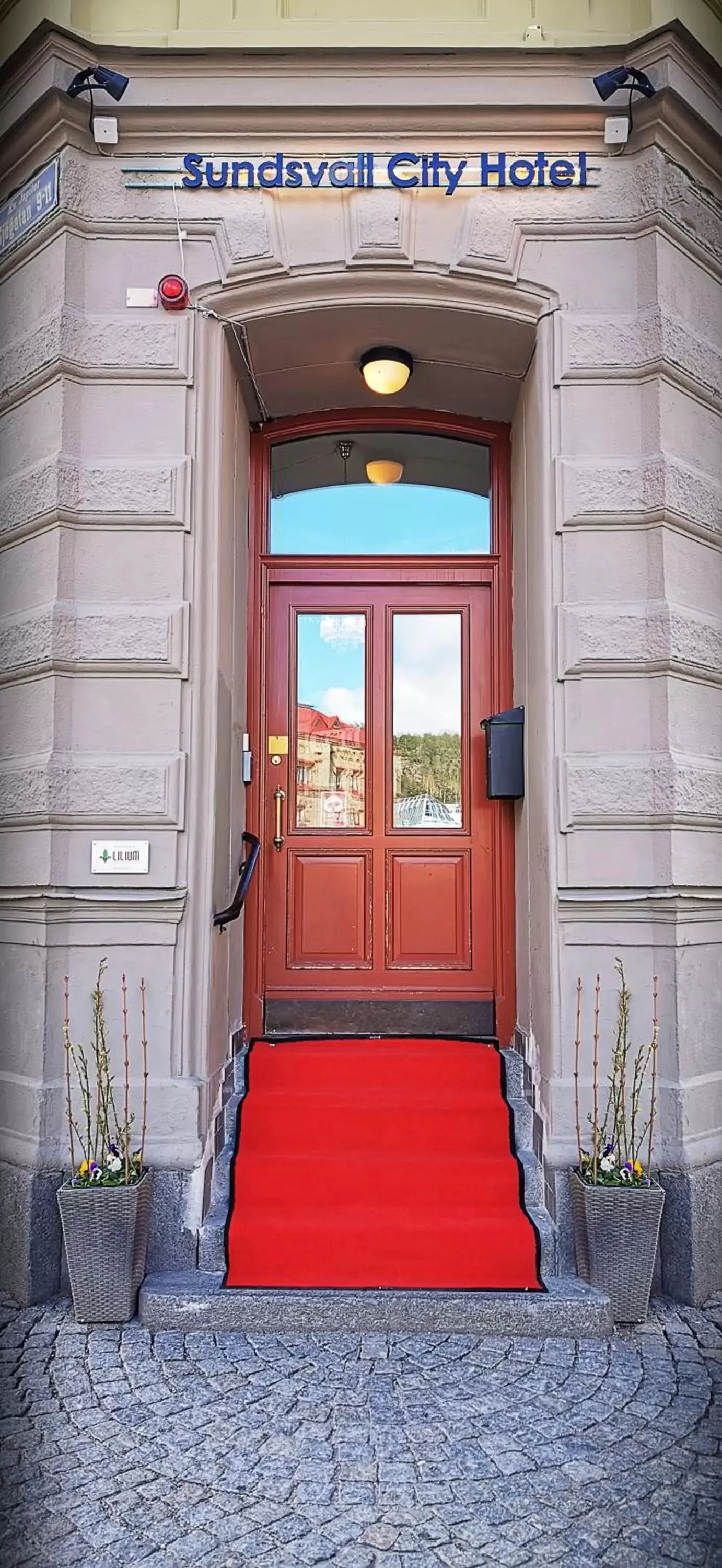 Facade/entrance in Sundsvall City Hotel