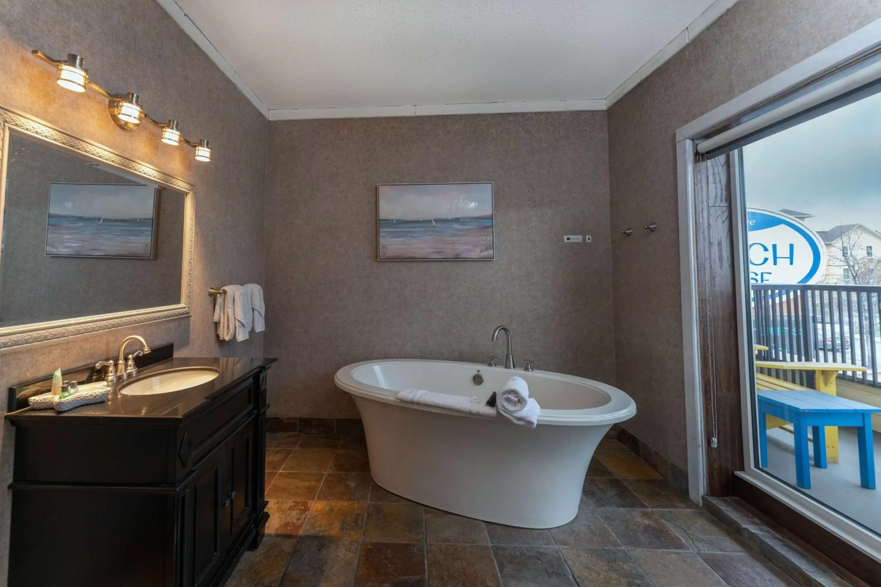 Bathroom in Prestige Beach House, WorldHotels Crafted