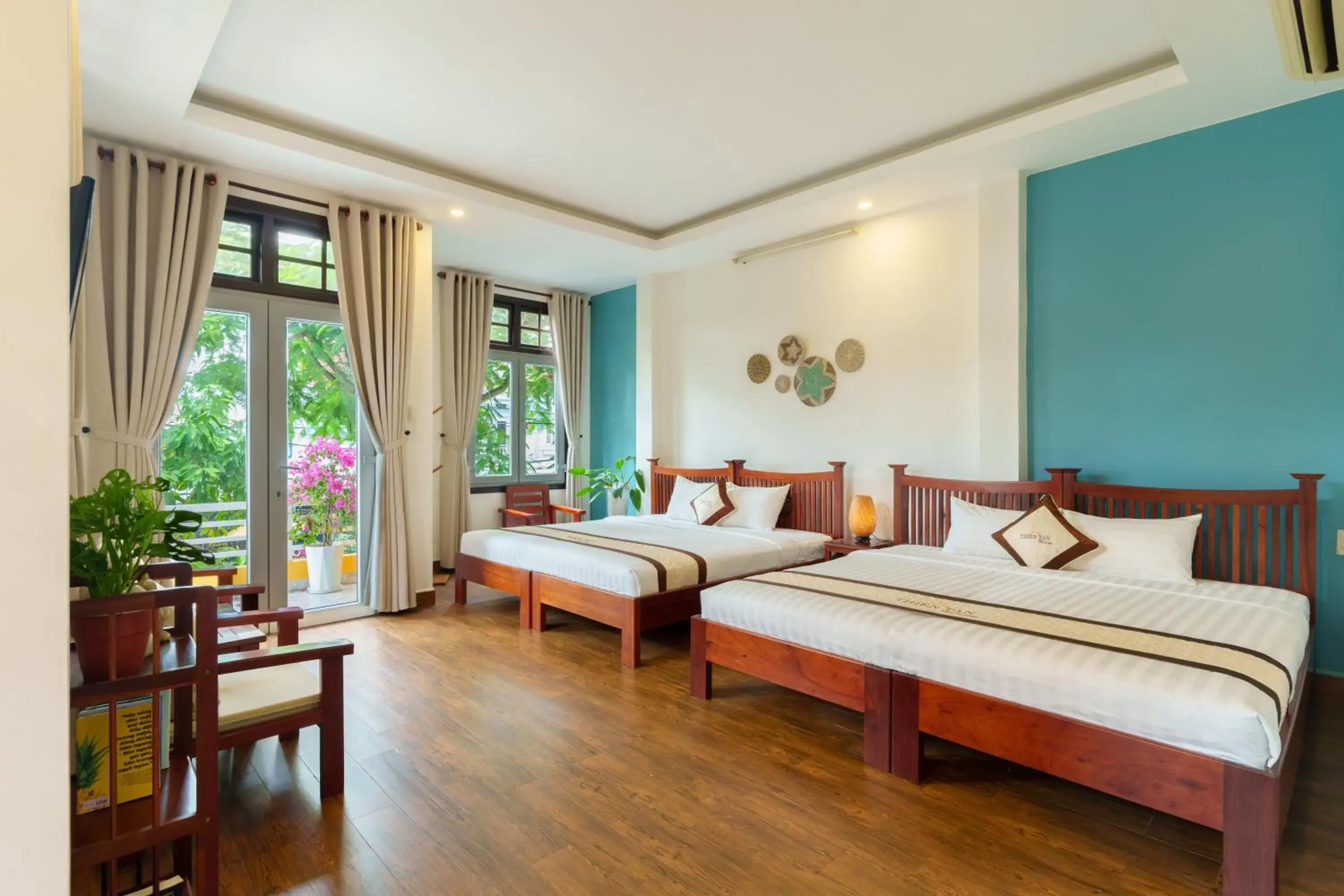 Bedroom, Bed in Thien Tan Villa with Private Pool