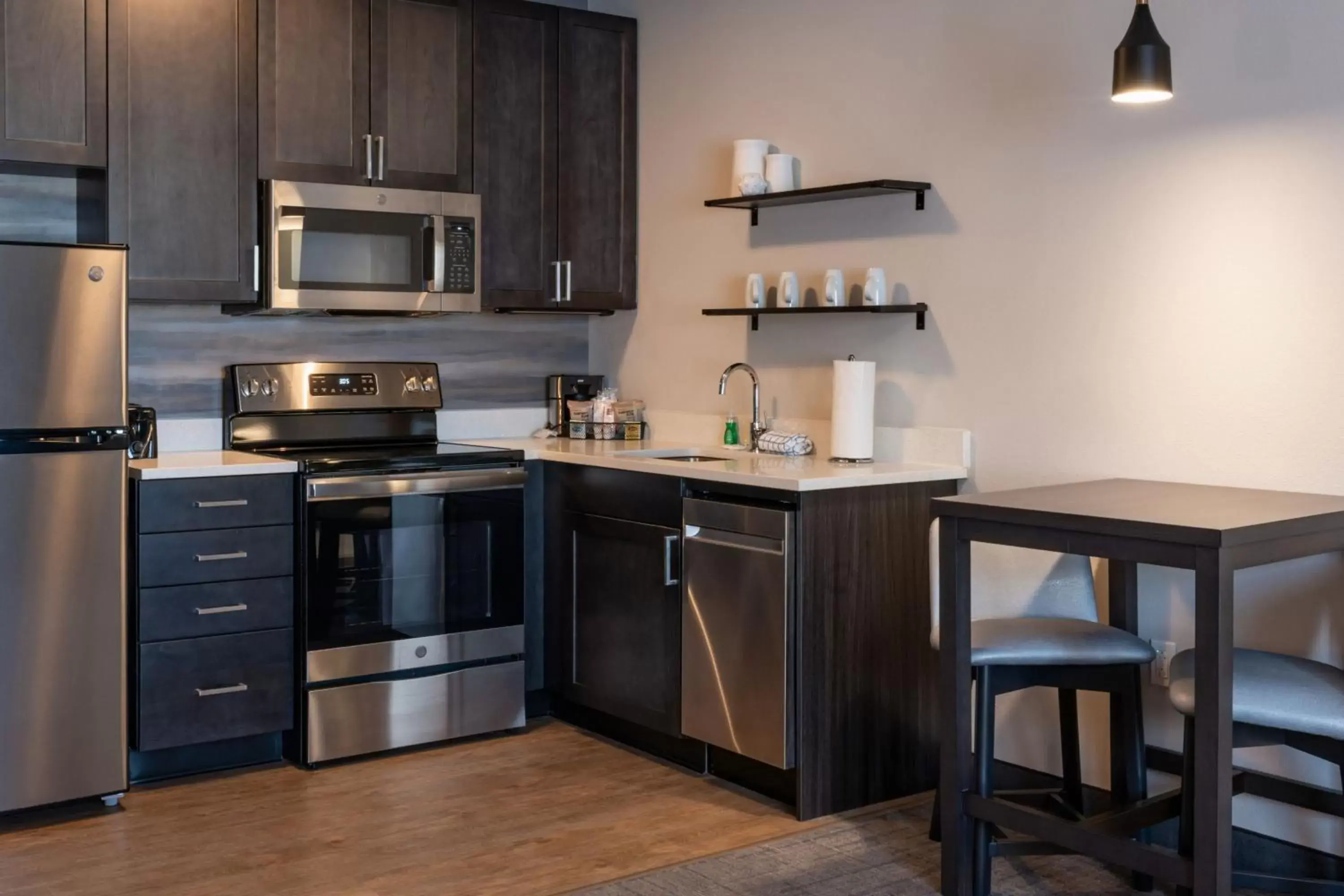 Kitchen or kitchenette, Kitchen/Kitchenette in Residence Inn by Marriott Wilkes-Barre Arena