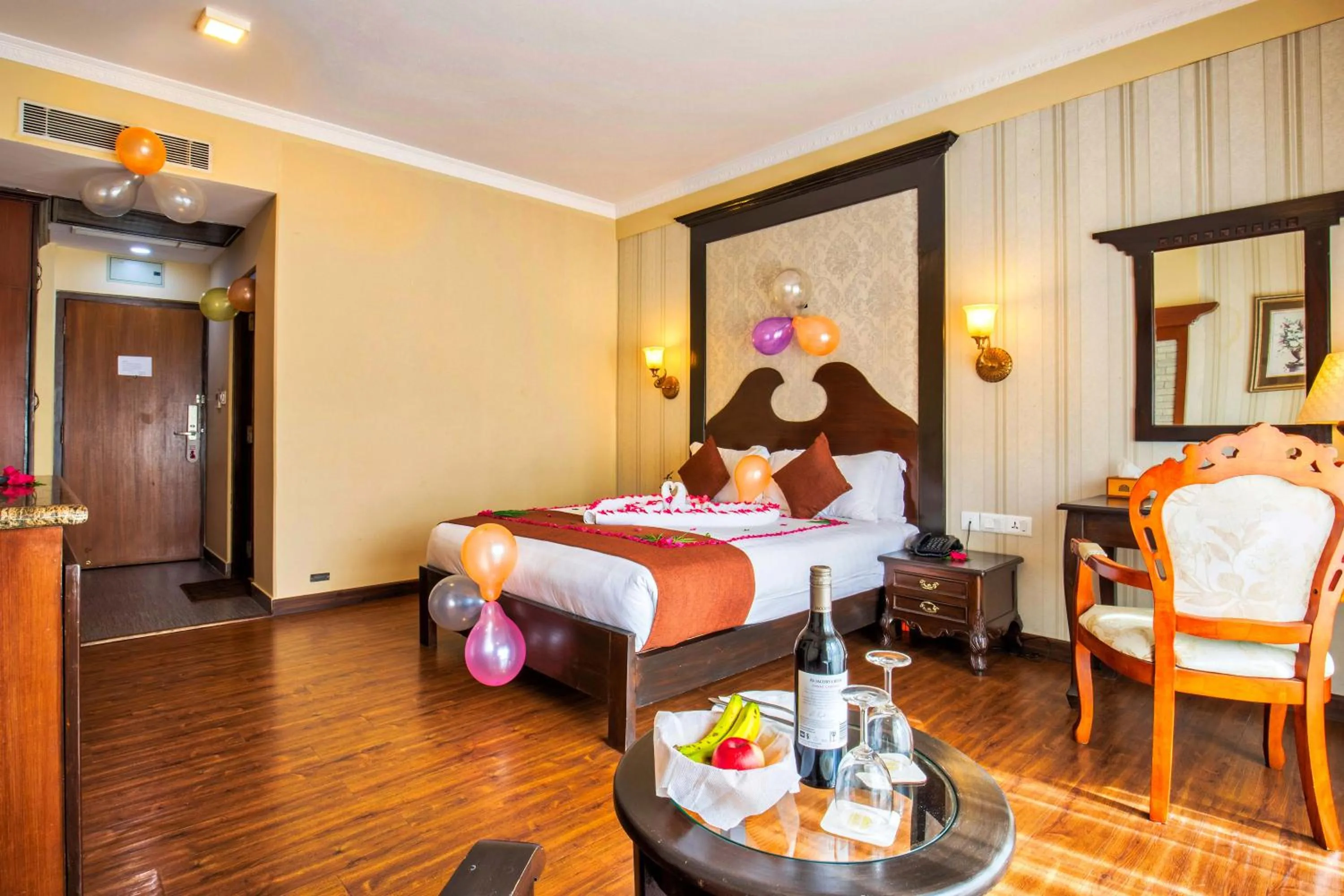 Decorative detail in Da Yatra Courtyard Hotel