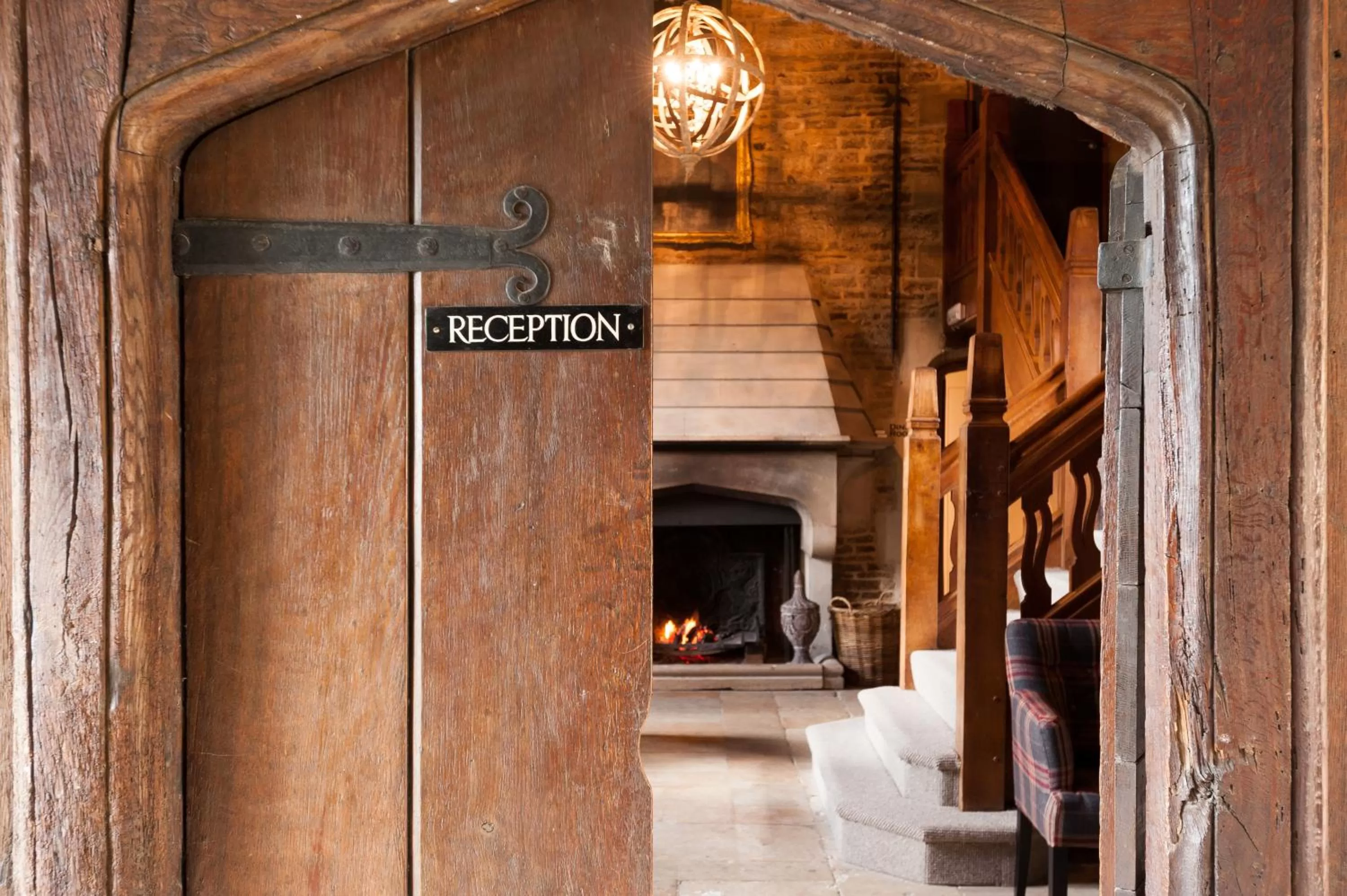 Lobby or reception in The Crown