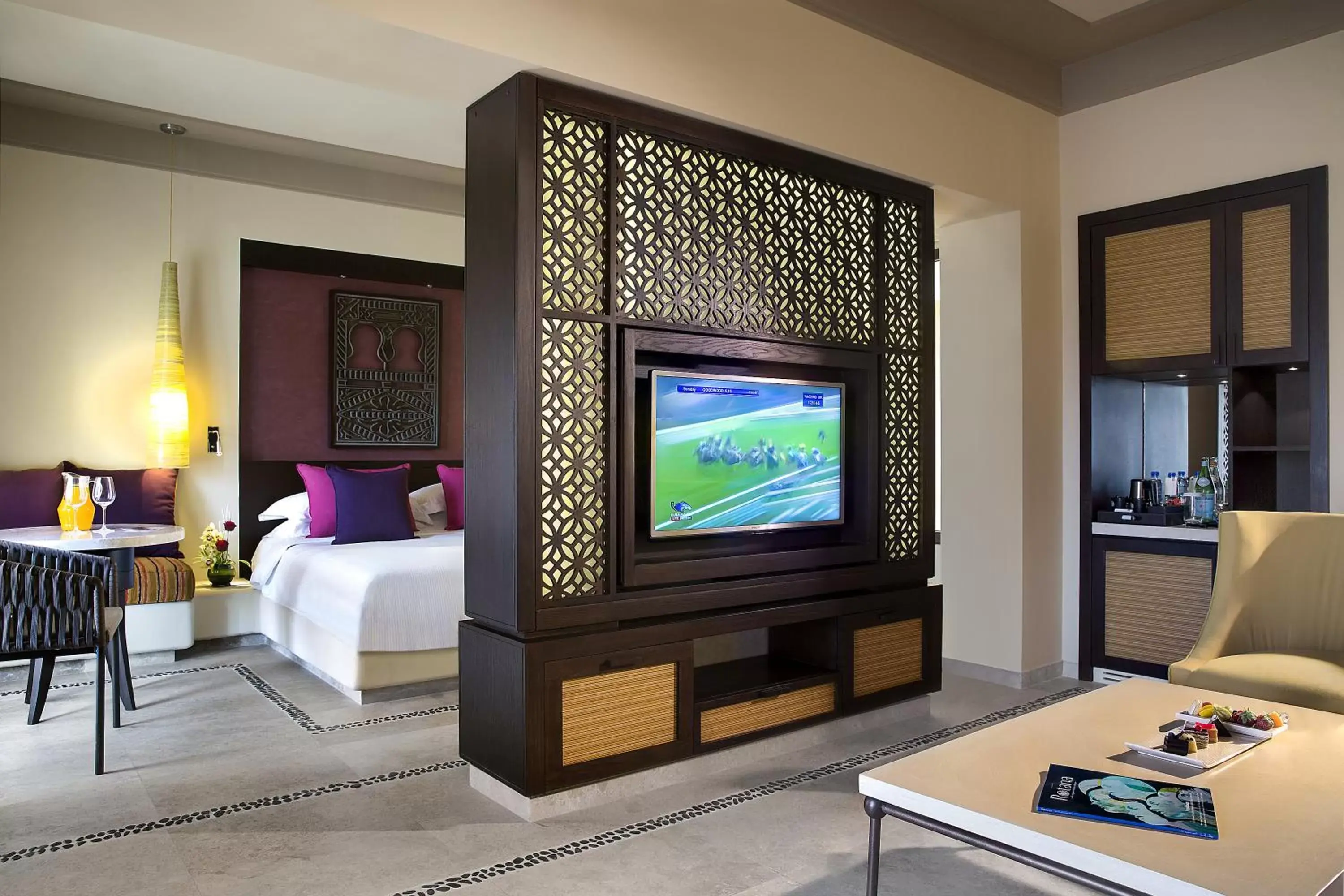 Seating area, TV/Entertainment Center in Salalah Rotana Resort